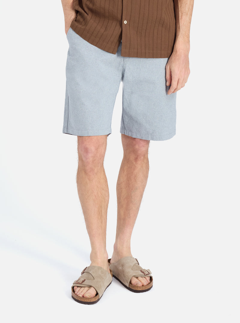 Indigo Reworked Jean Cloth Alva Short