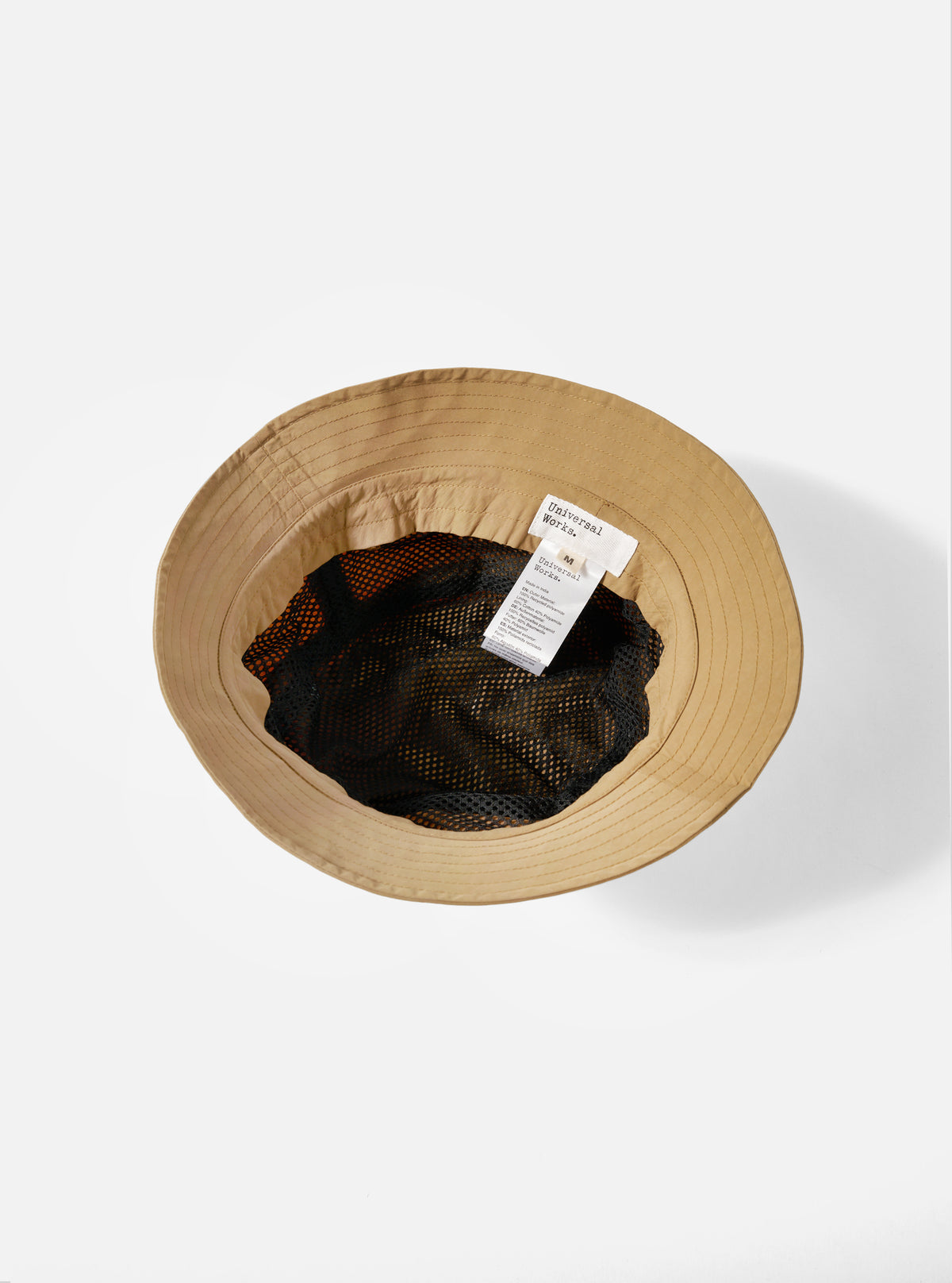 Dark Sand Peach Recycled Nylon Beach Hat