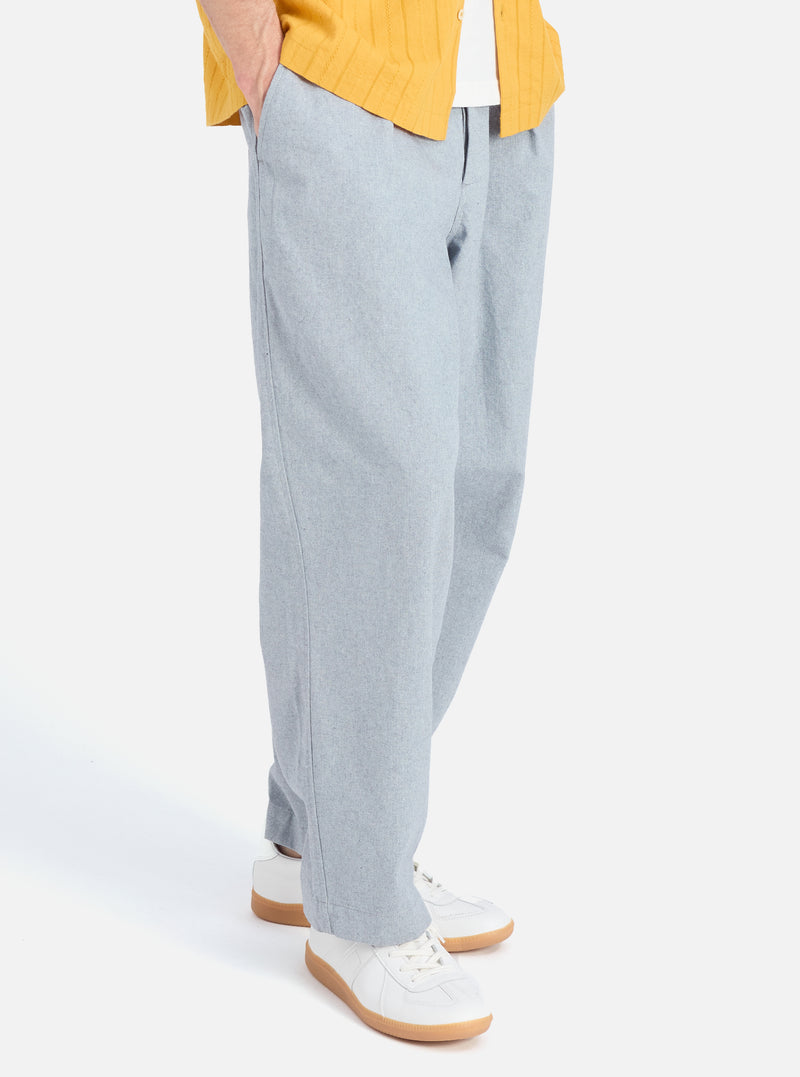 Indigo Reworked Jean Cloth Oxford Pant