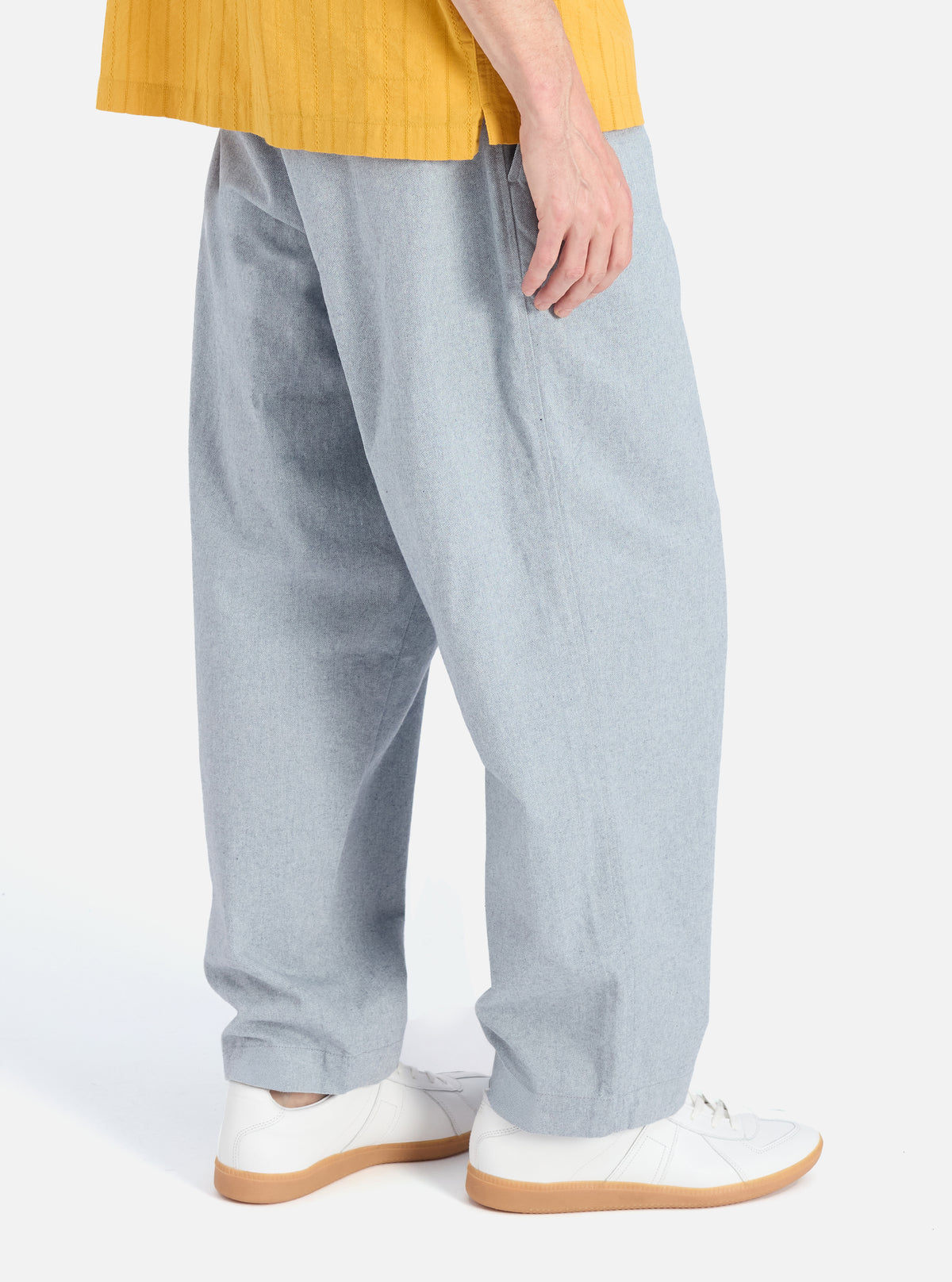 Indigo Reworked Jean Cloth Oxford Pant