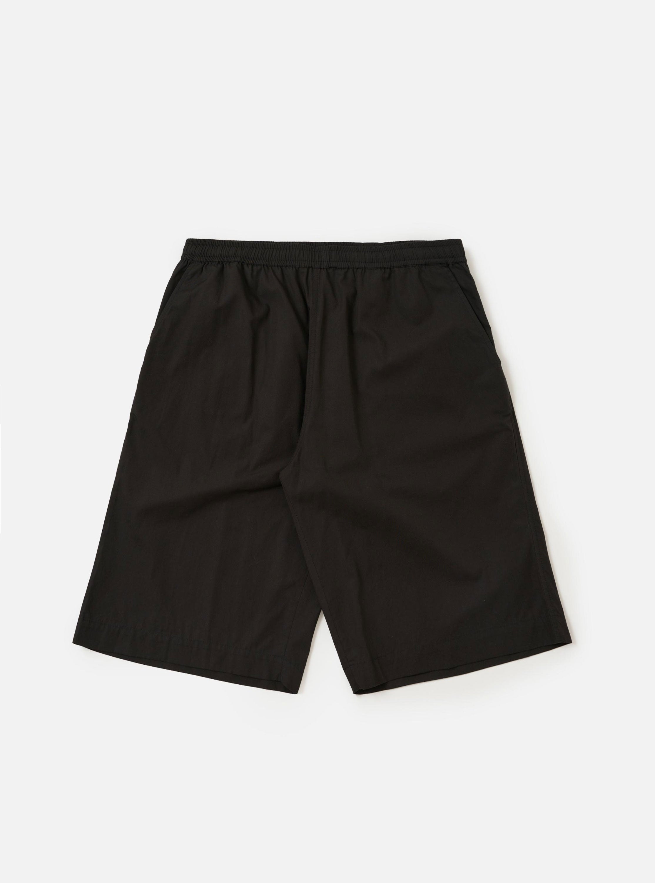 Men's Black Cotton Vacation Short – Universal Works