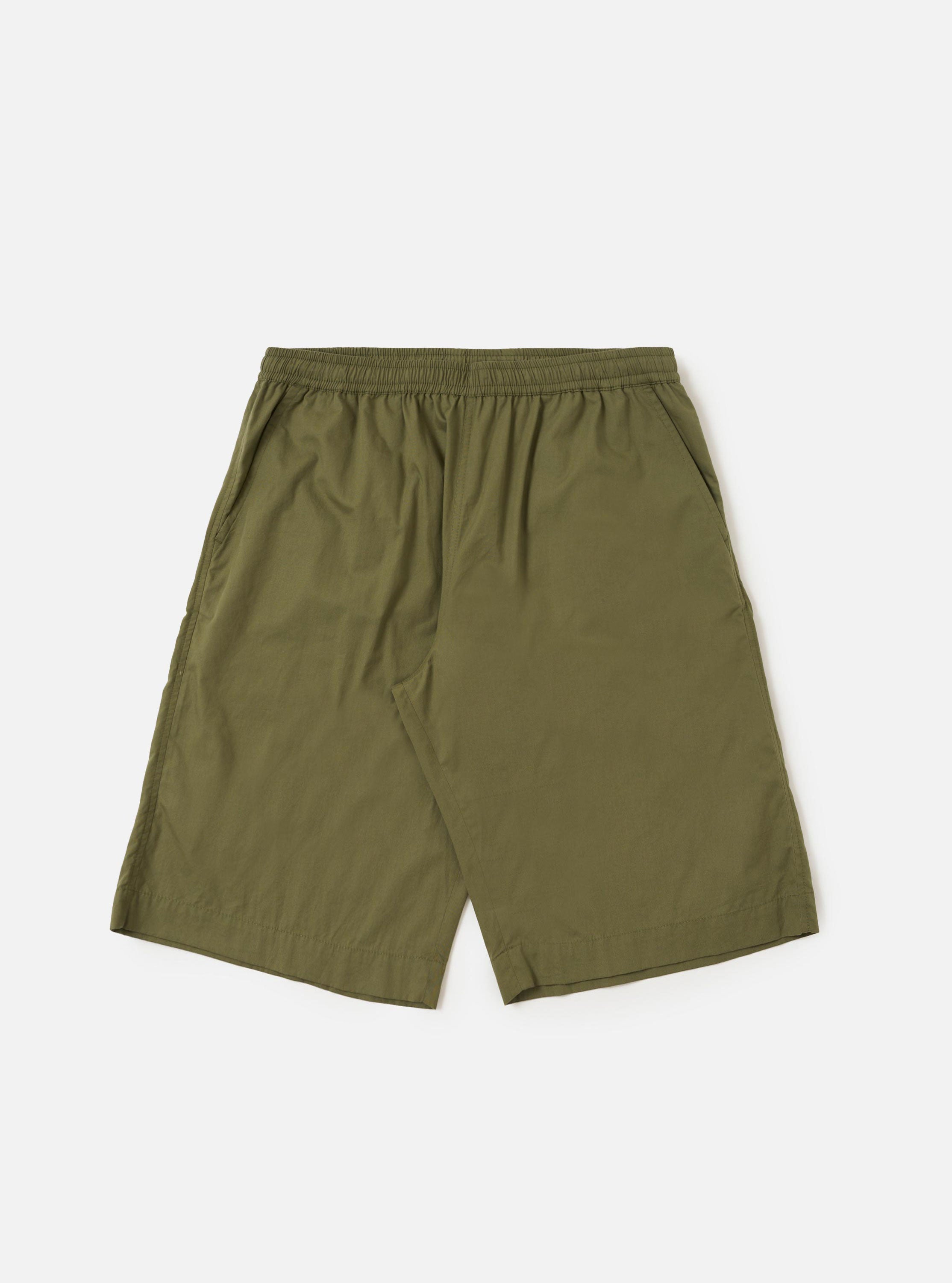 Men's Olive Broadcloth Vacation Short – Universal Works