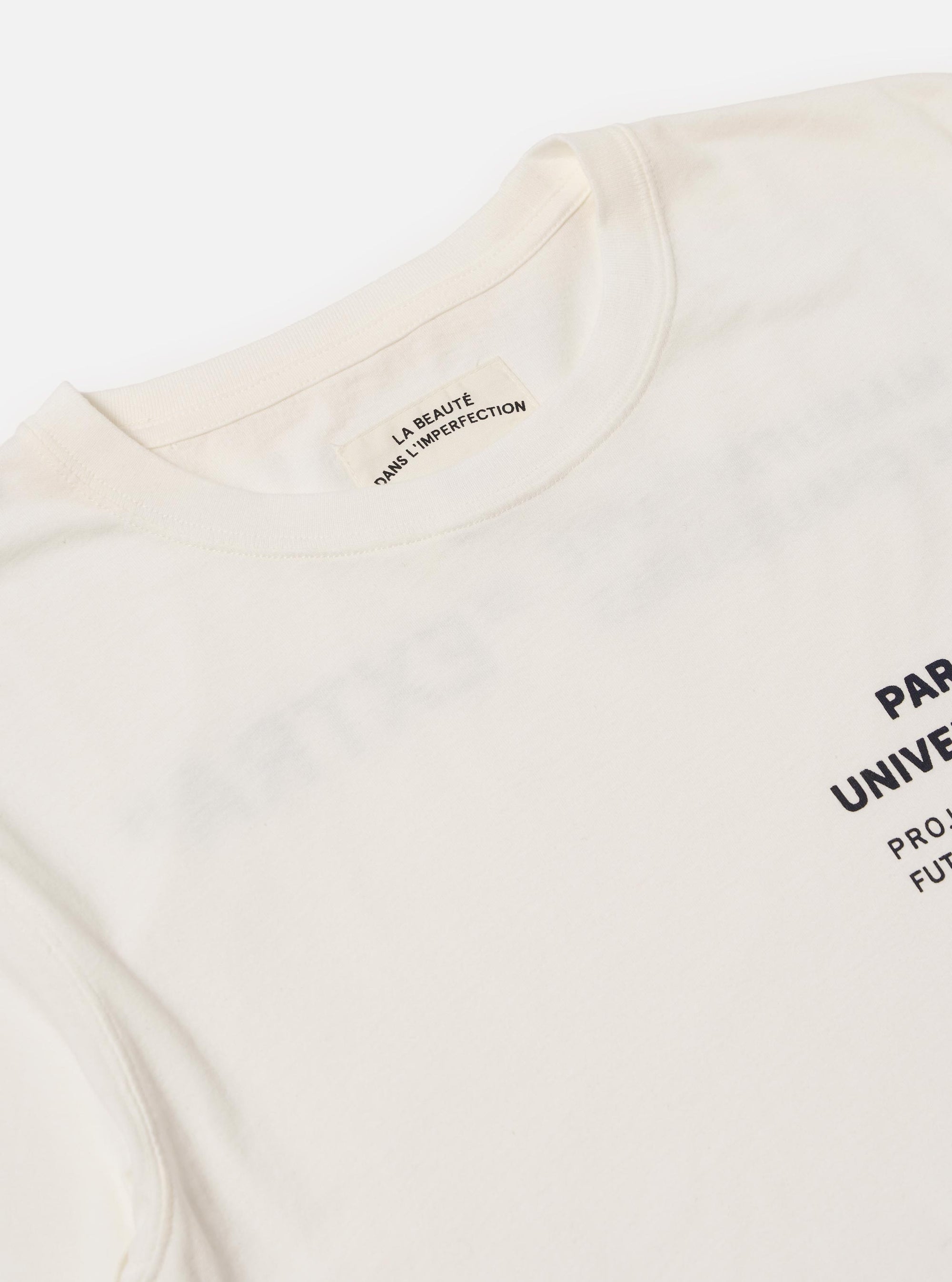 Paraboot x Universal Works Ecru Single Jersey Long Sleeve Tee