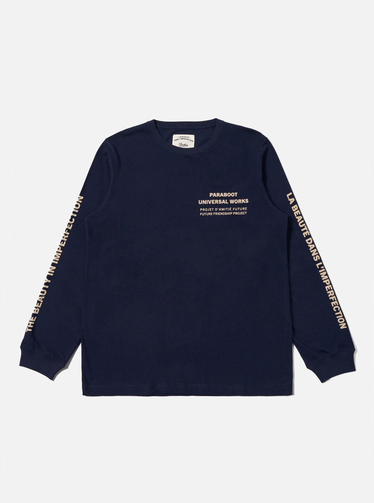 Paraboot x Universal Works Navy Single Jersey Long Sleeve Tee