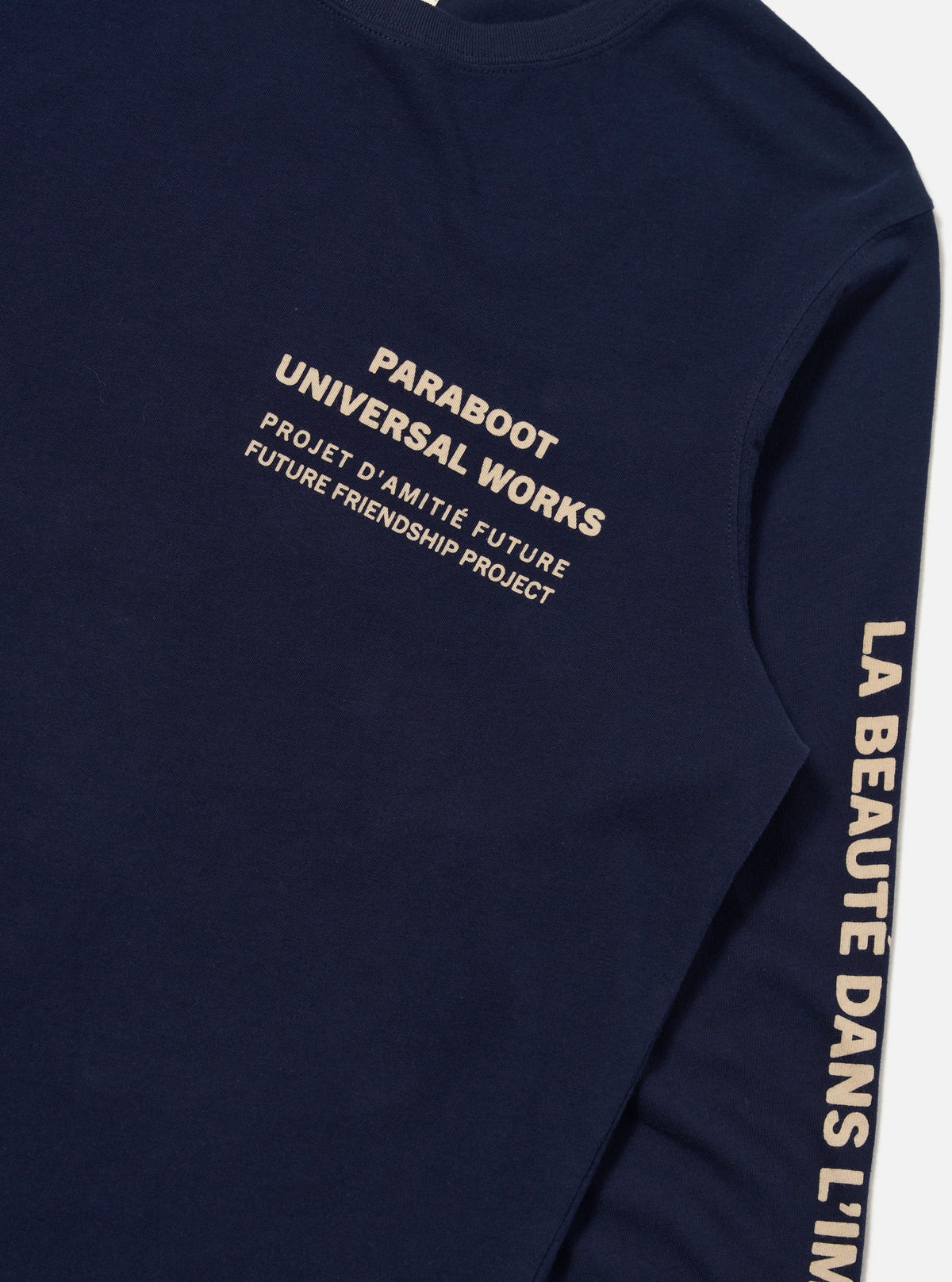 Paraboot x Universal Works Navy Single Jersey Long Sleeve Tee