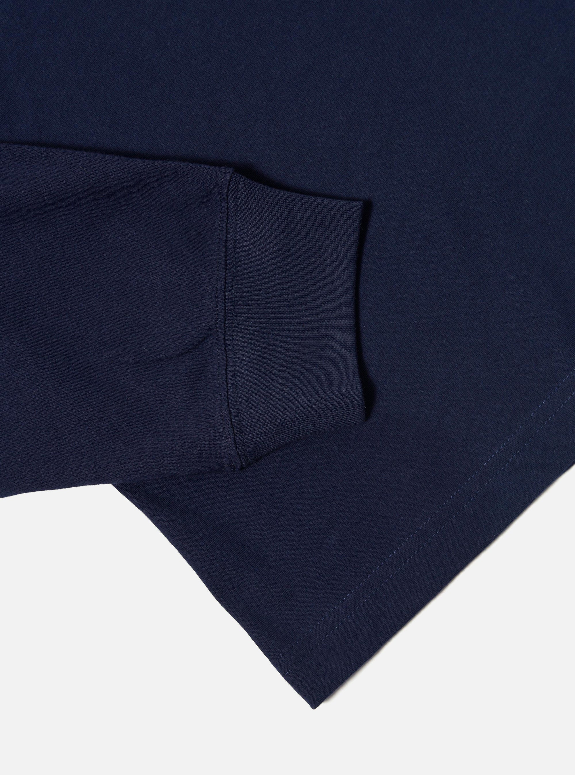 Paraboot x Universal Works Navy Single Jersey Long Sleeve Tee