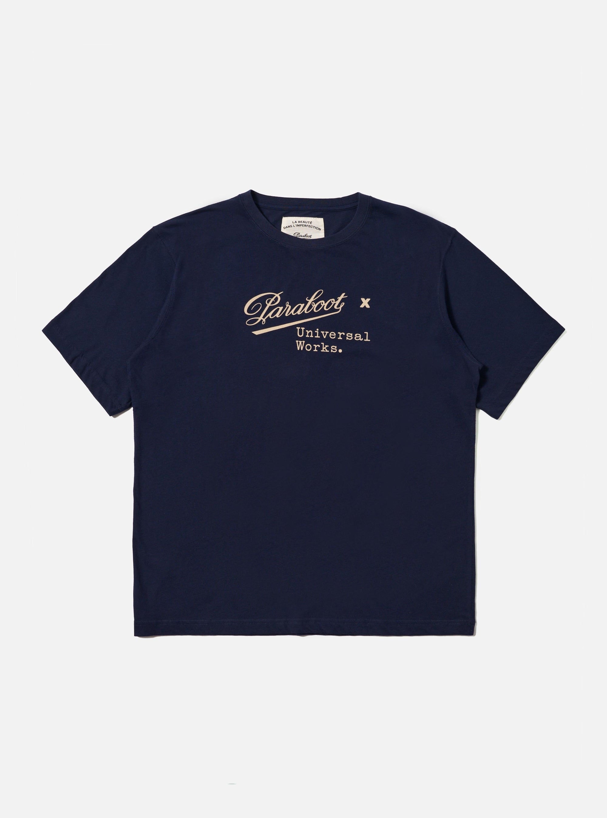 Paraboot x Universal Works Navy Single Jersey Short Sleeve Tee