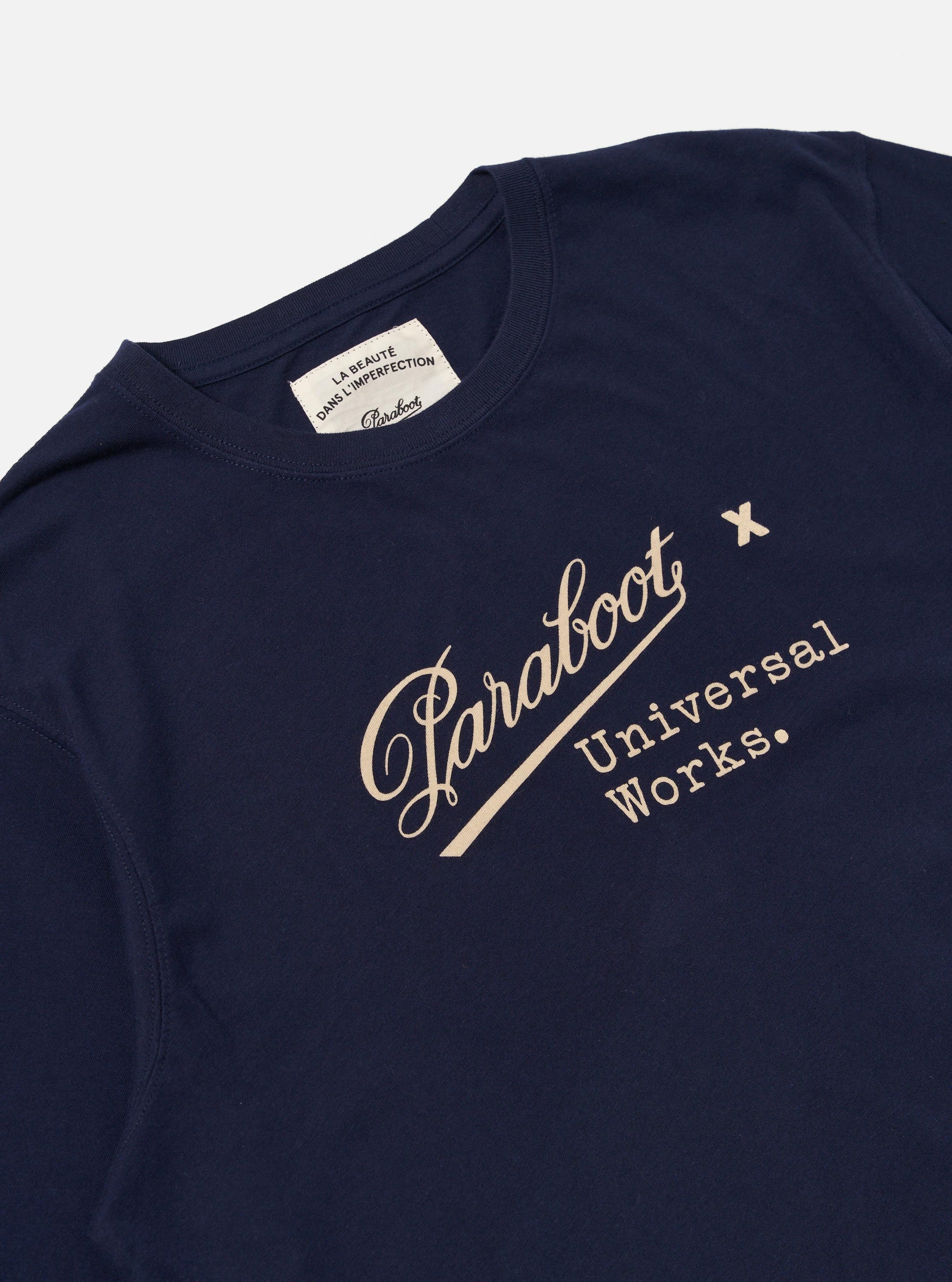 Paraboot x Universal Works Navy Single Jersey Short Sleeve Tee
