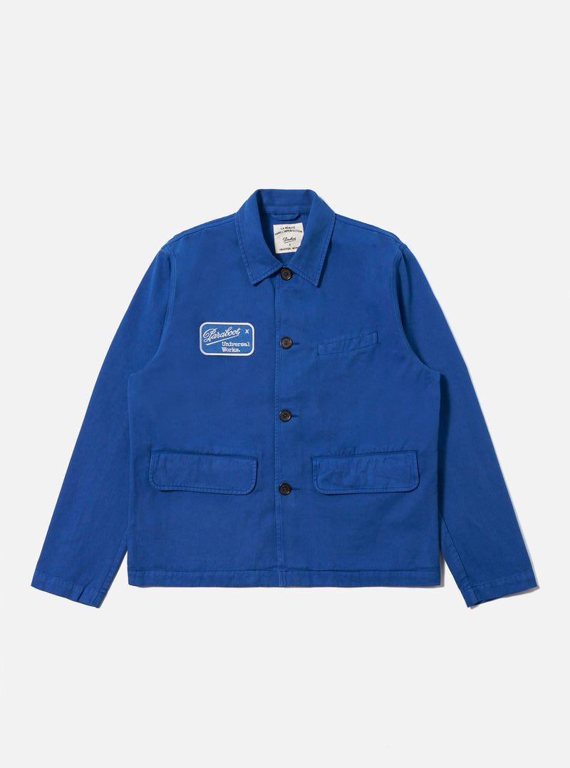 Paraboot x Universal Works Navy Derek Twill Warmus Jacket