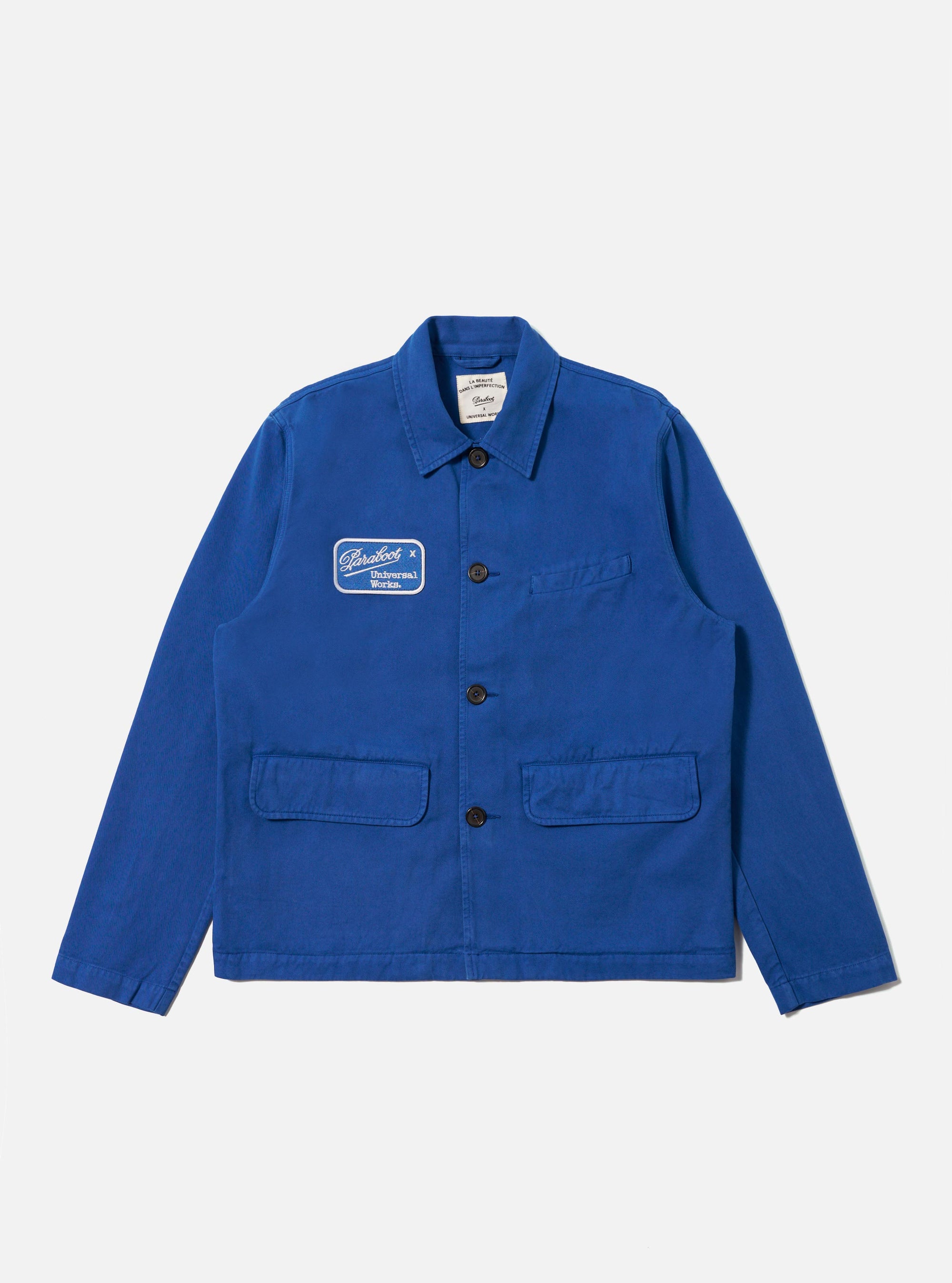Paraboot x Universal Works Navy Derek Twill Warmus Jacket