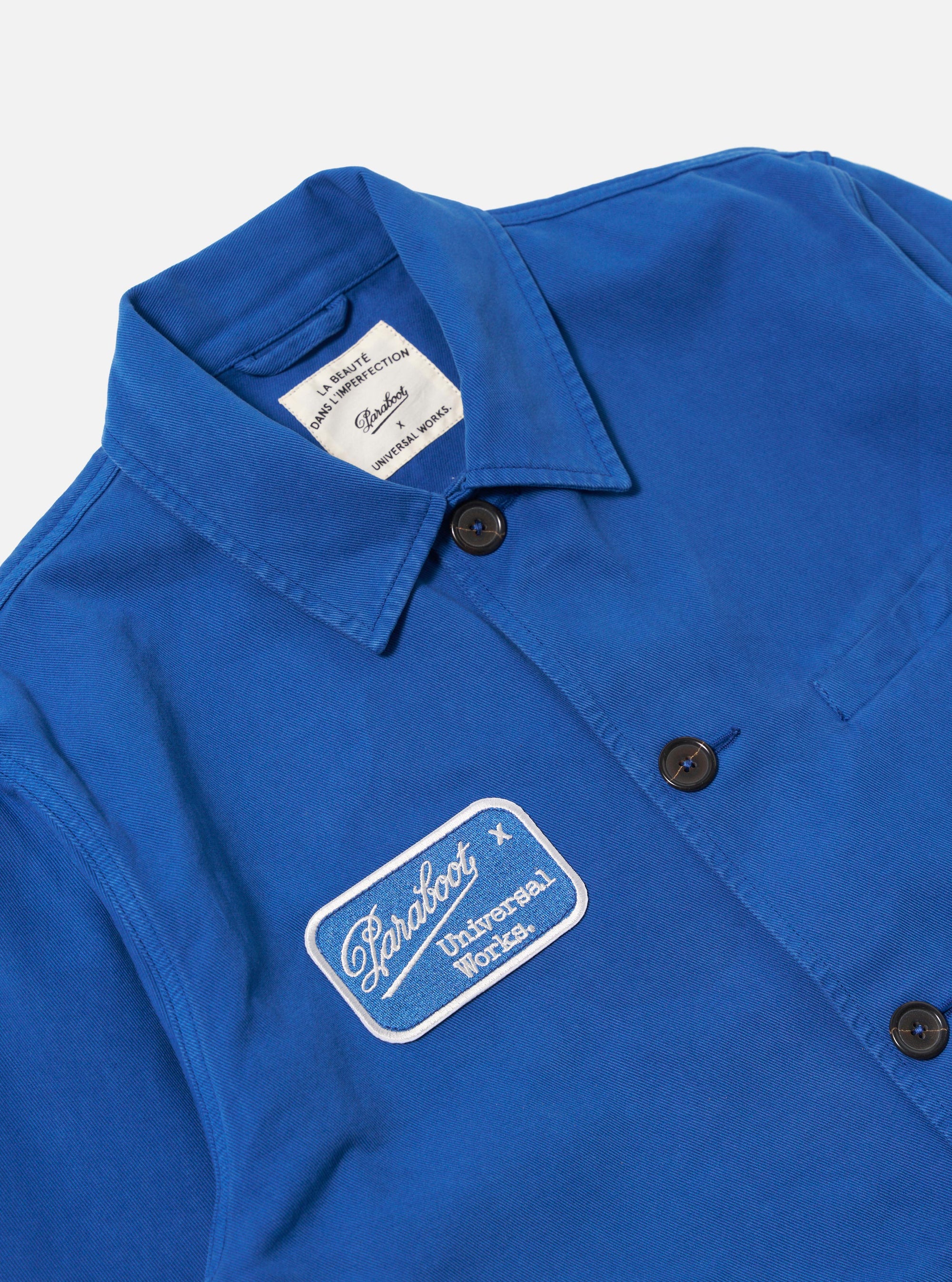 Paraboot x Universal Works Navy Derek Twill Warmus Jacket