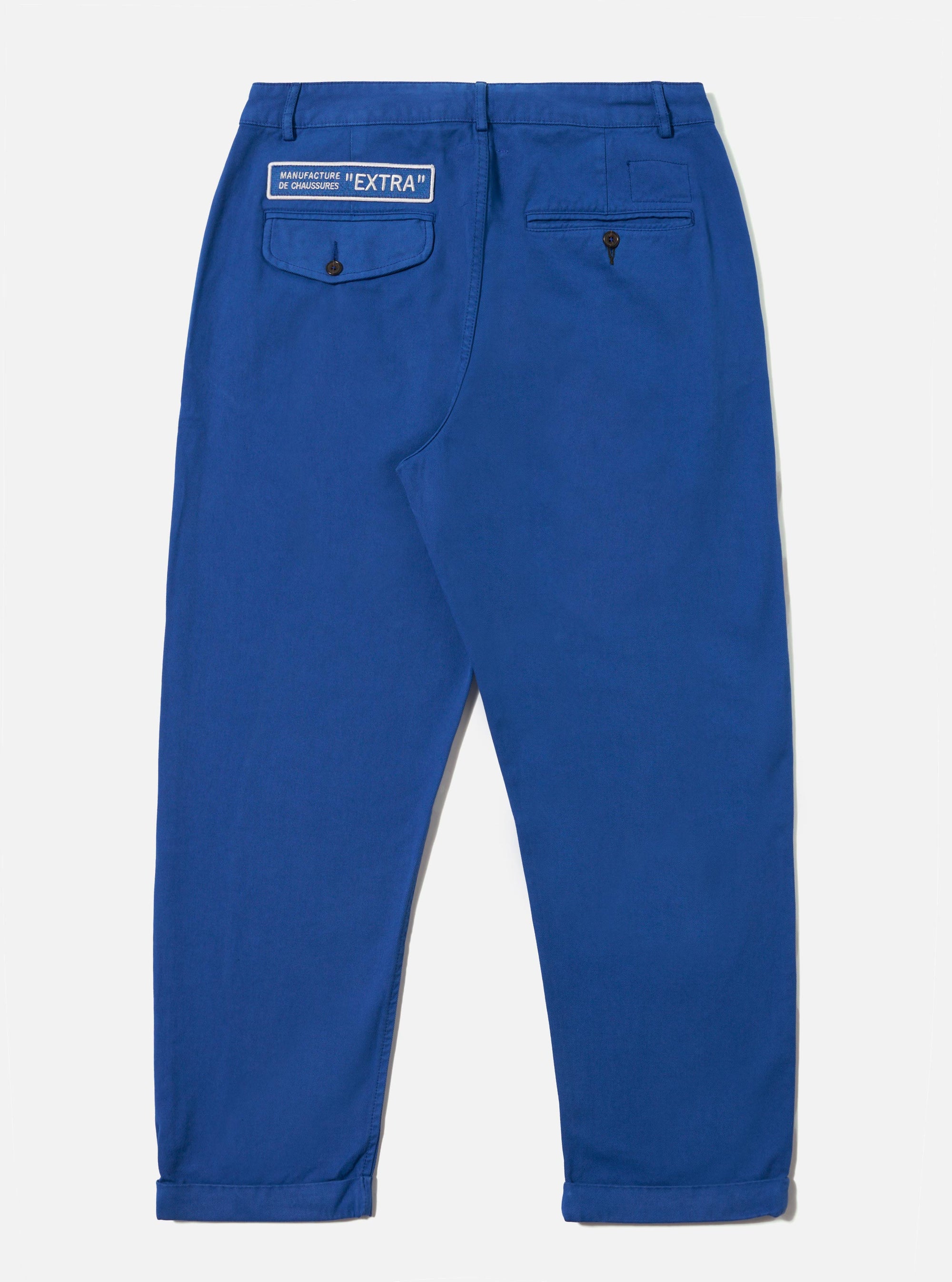 Paraboot x Universal Works Navy Derek Twill Super Chino