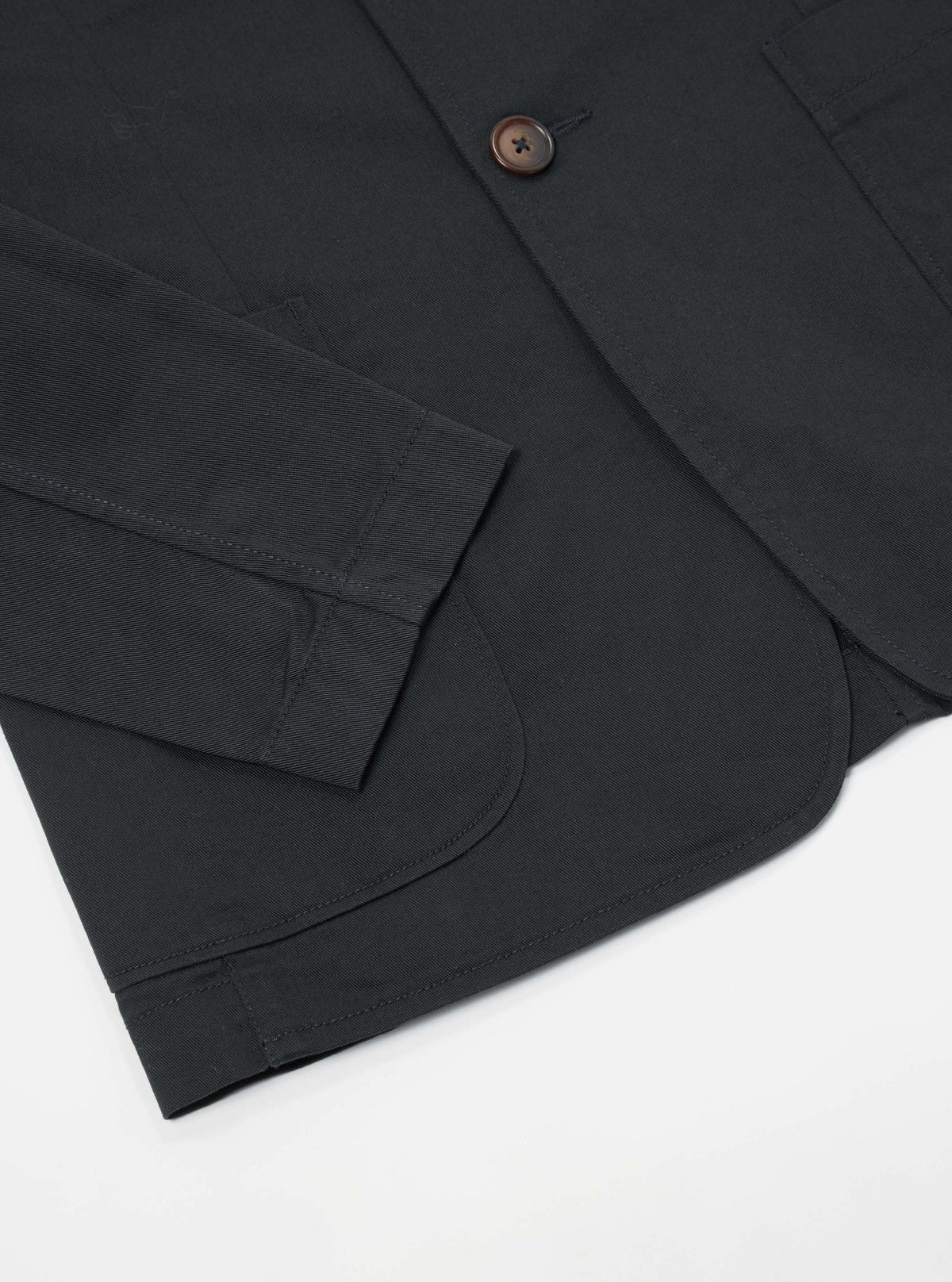 Black Twill London Jacket