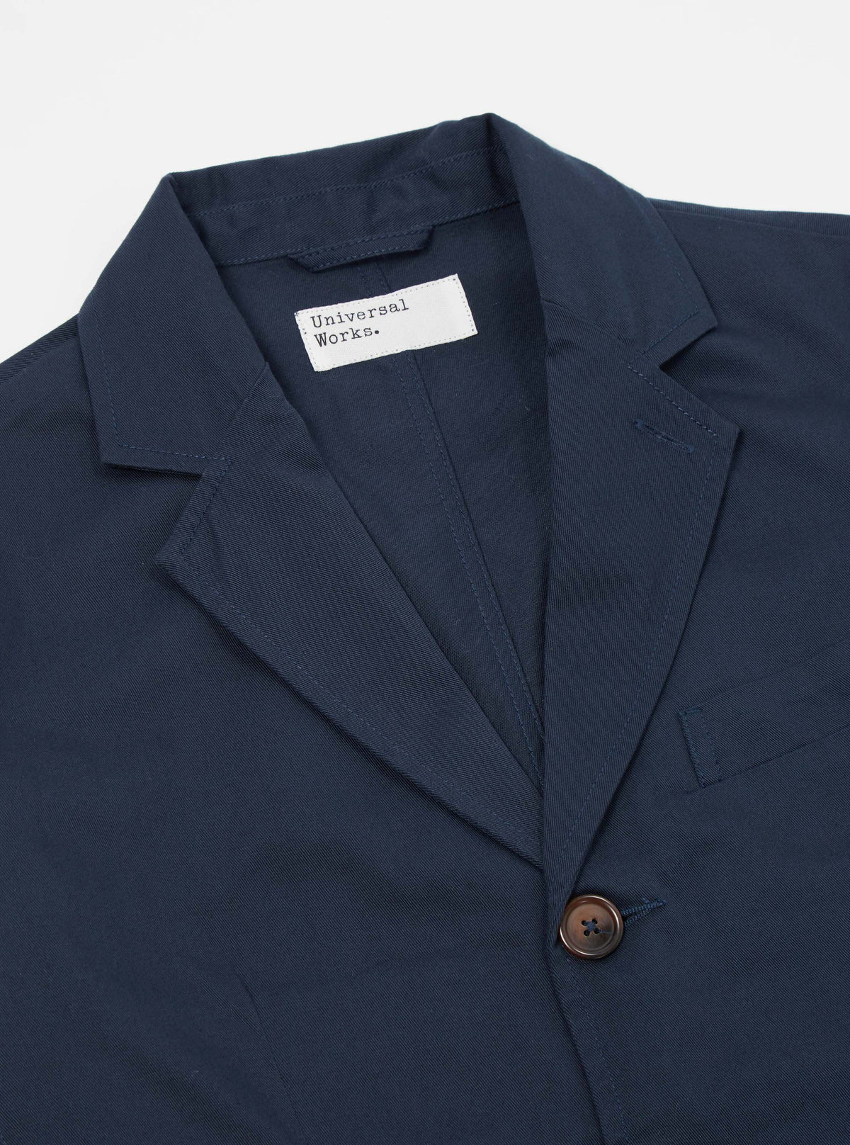 Navy Twill London Jacket