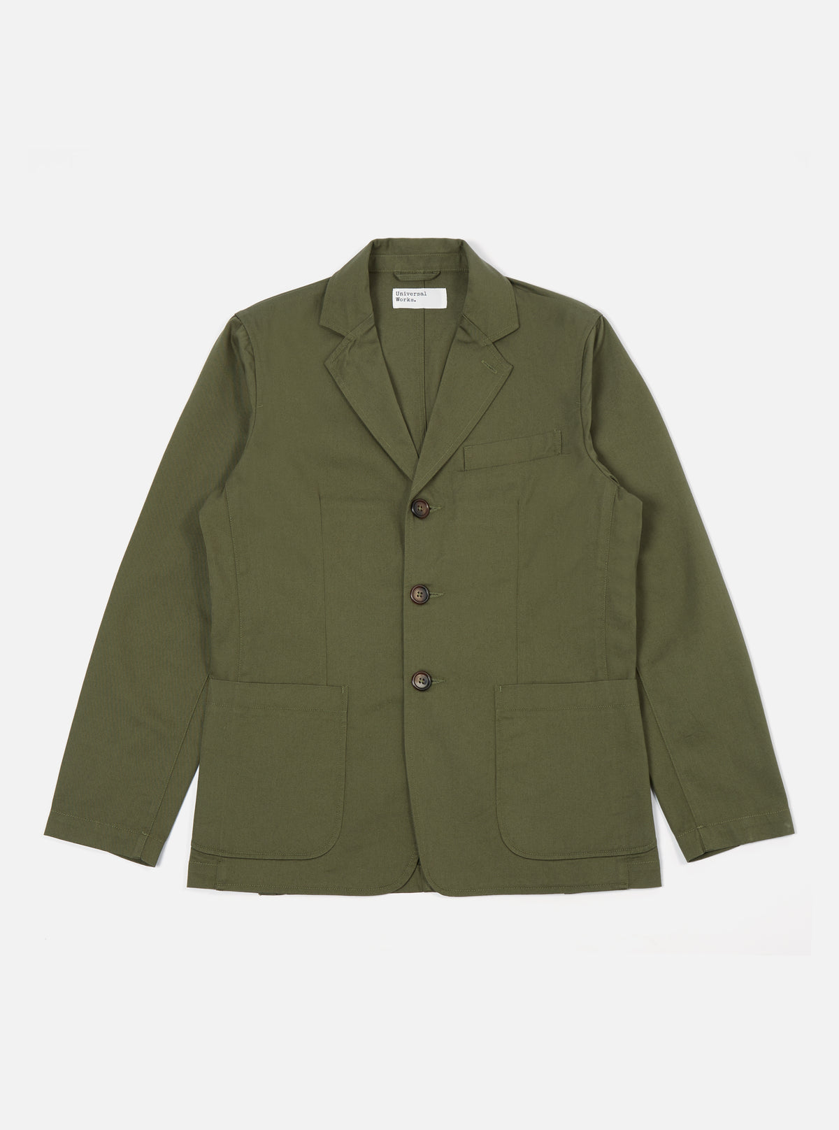 Light Olive Twill London Jacket