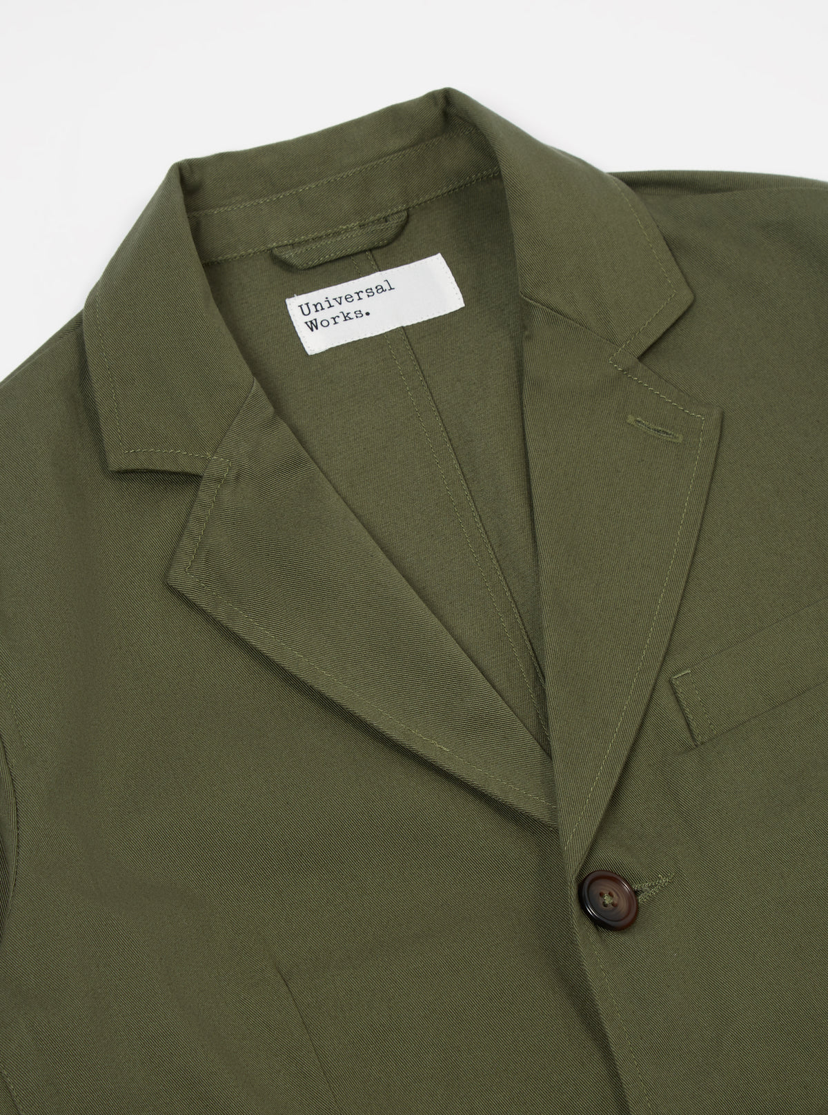 Light Olive Twill London Jacket