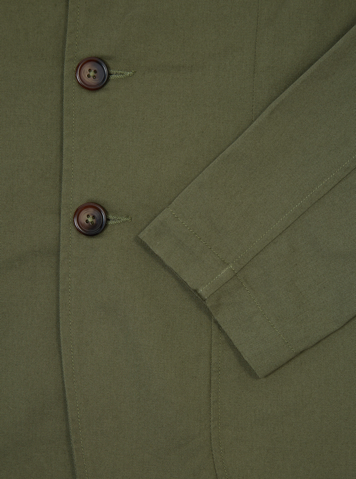 Light Olive Twill London Jacket