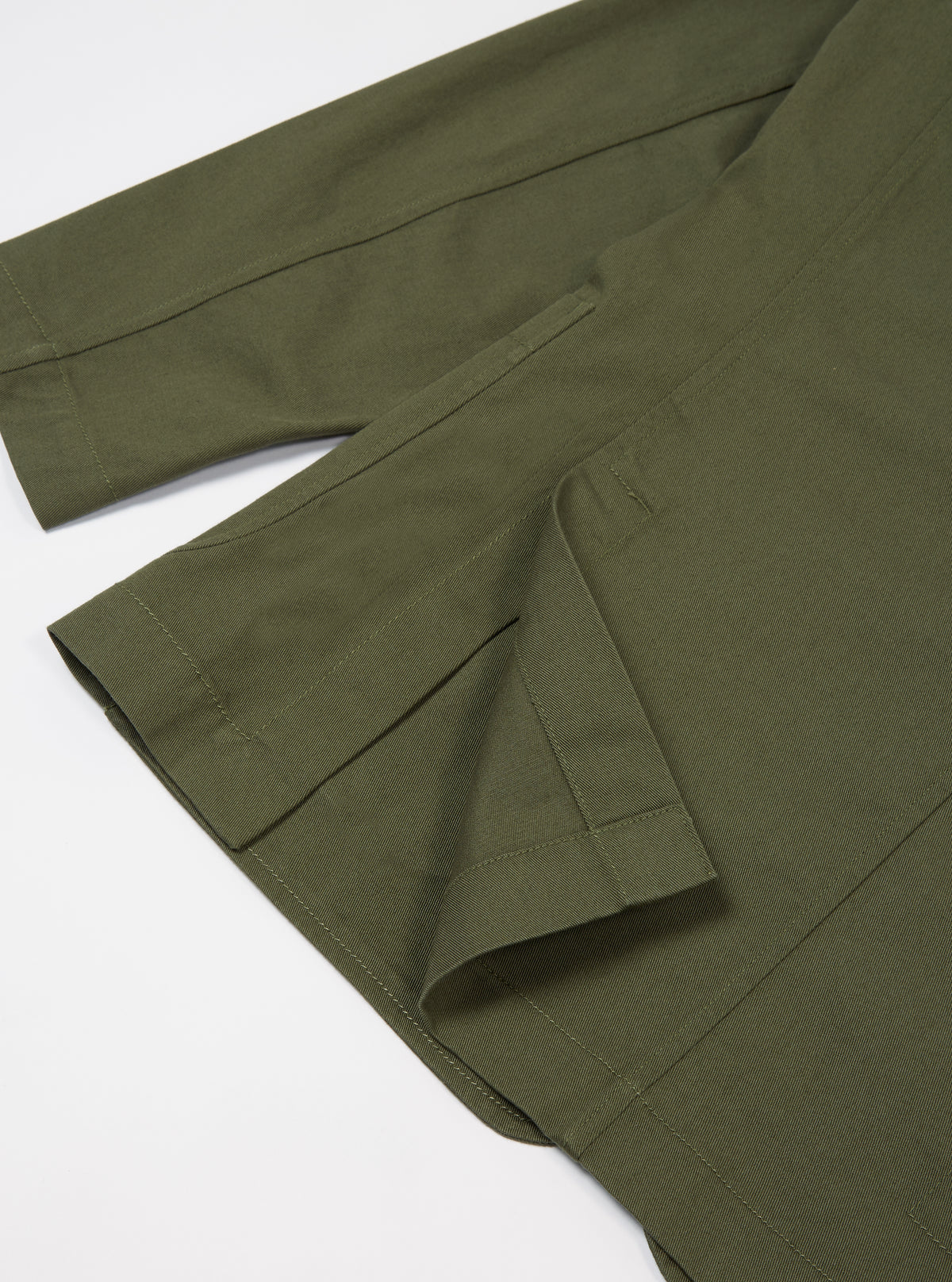 Light Olive Twill London Jacket