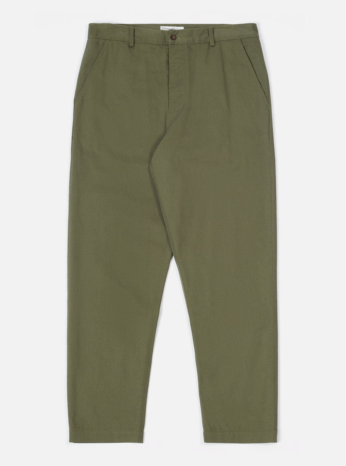 Light Olive Twill Military Chino