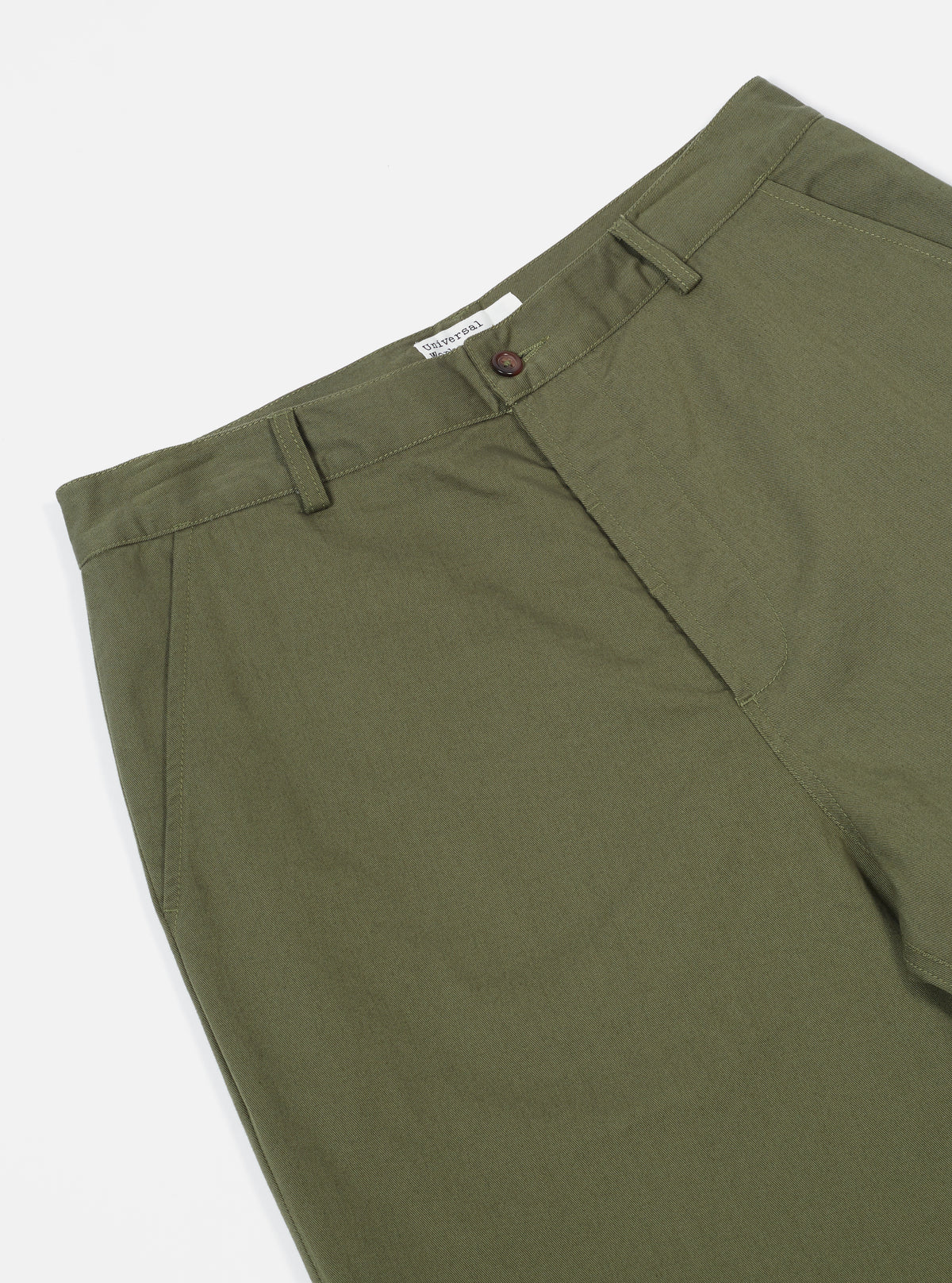 Light Olive Twill Military Chino