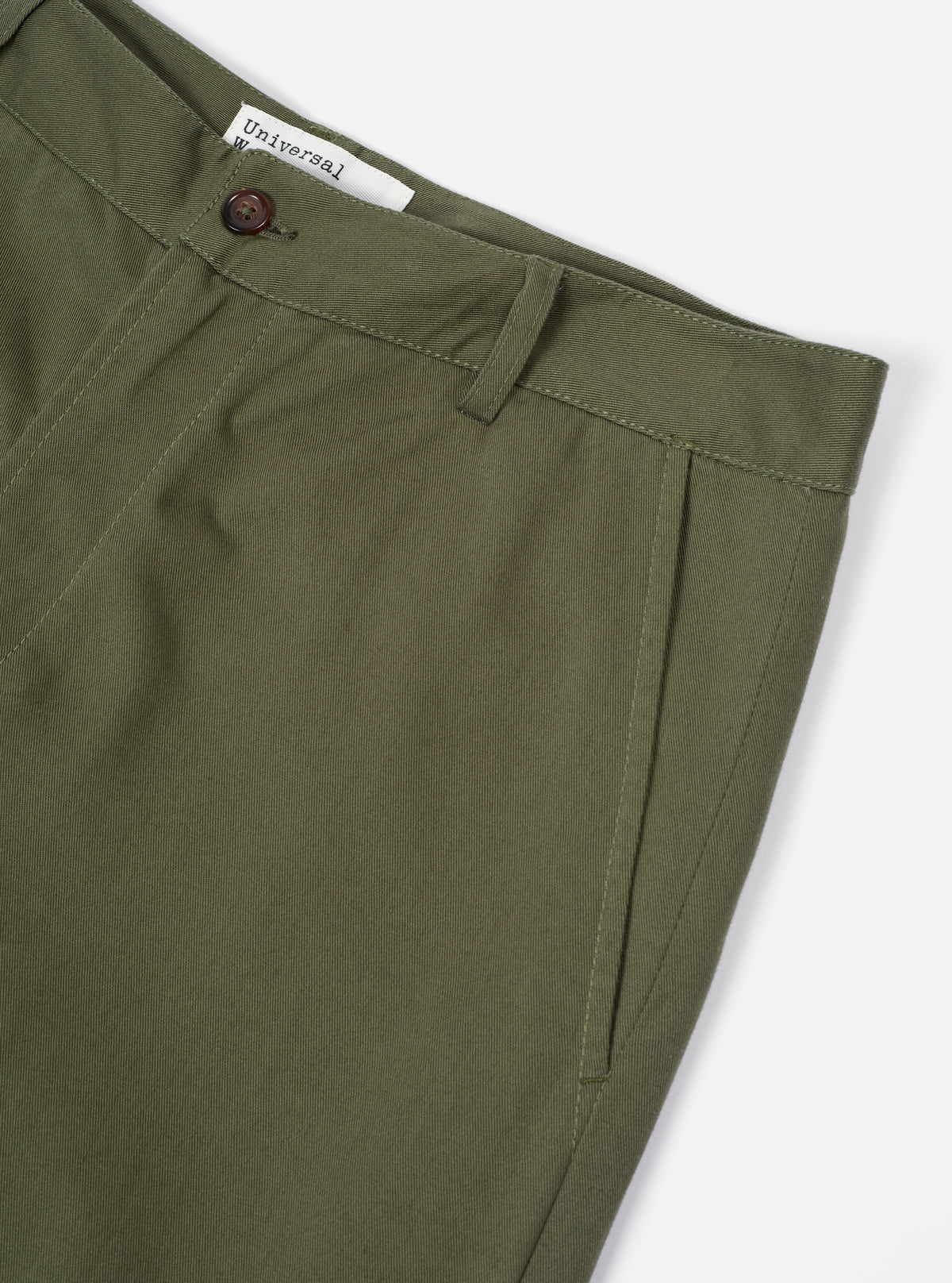 Light Olive Twill Aston Pant