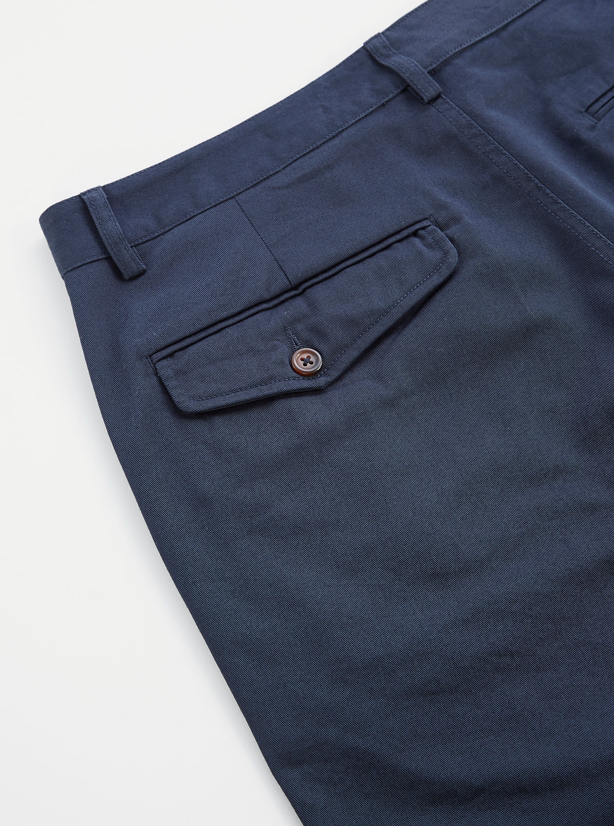 Navy Twill Deck Short