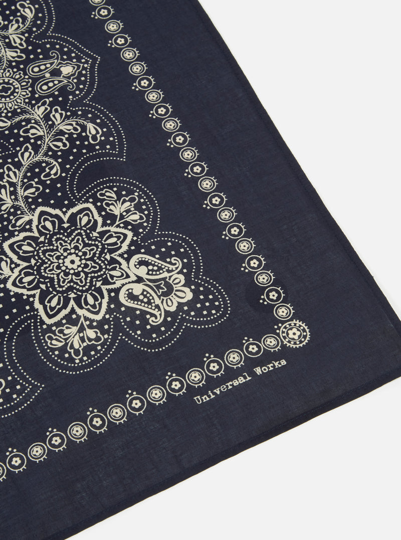 Navy Classic Bandana Neckerchief