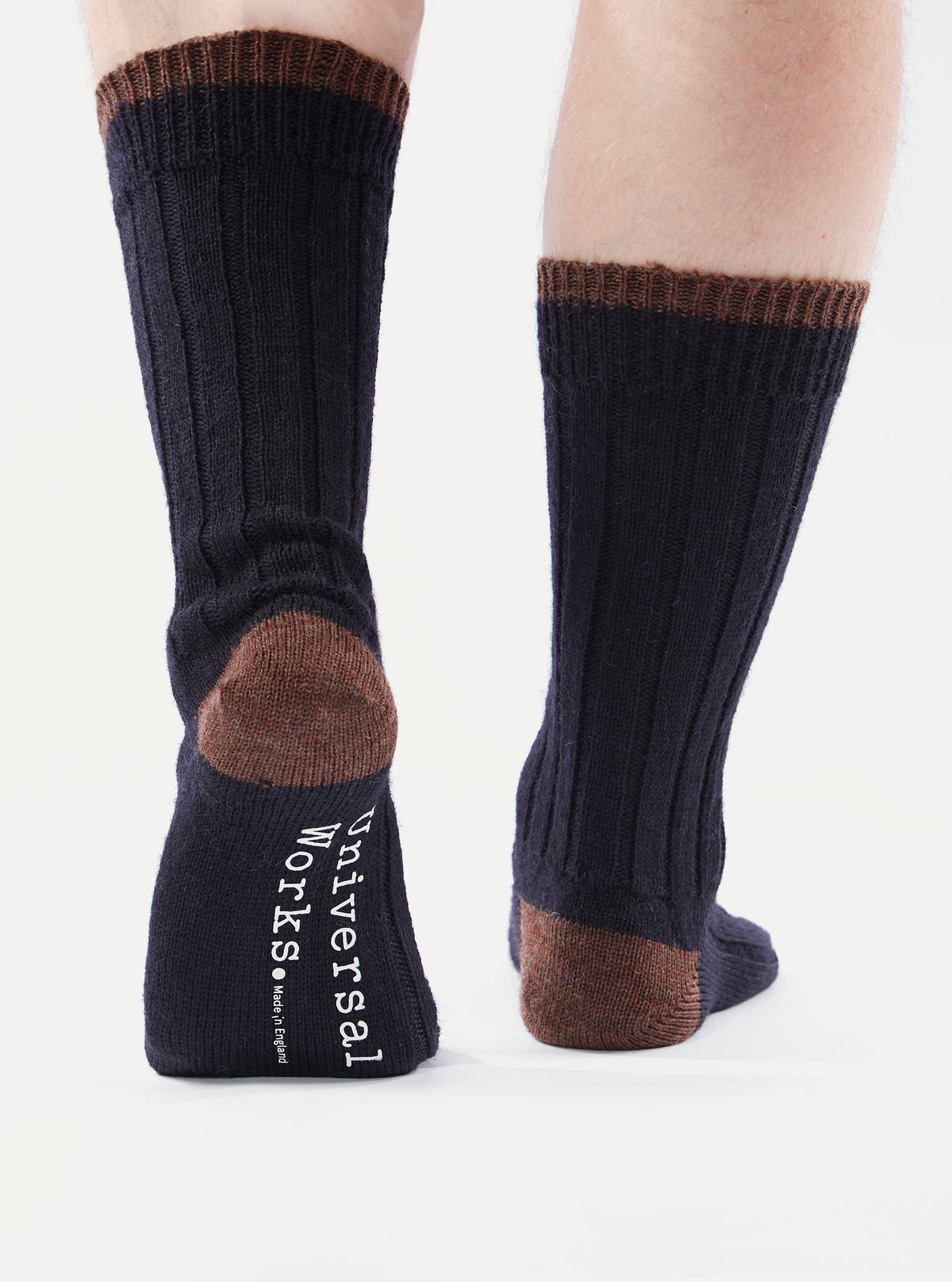 Navy Wool Hike Sock