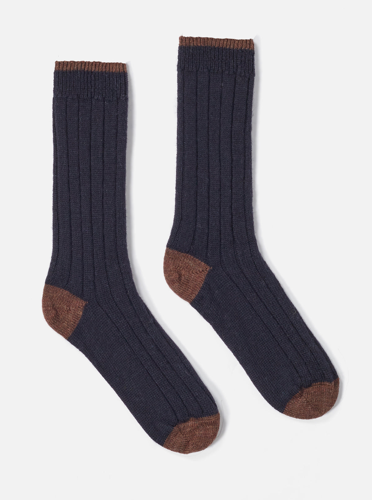 Navy Wool Hike Sock