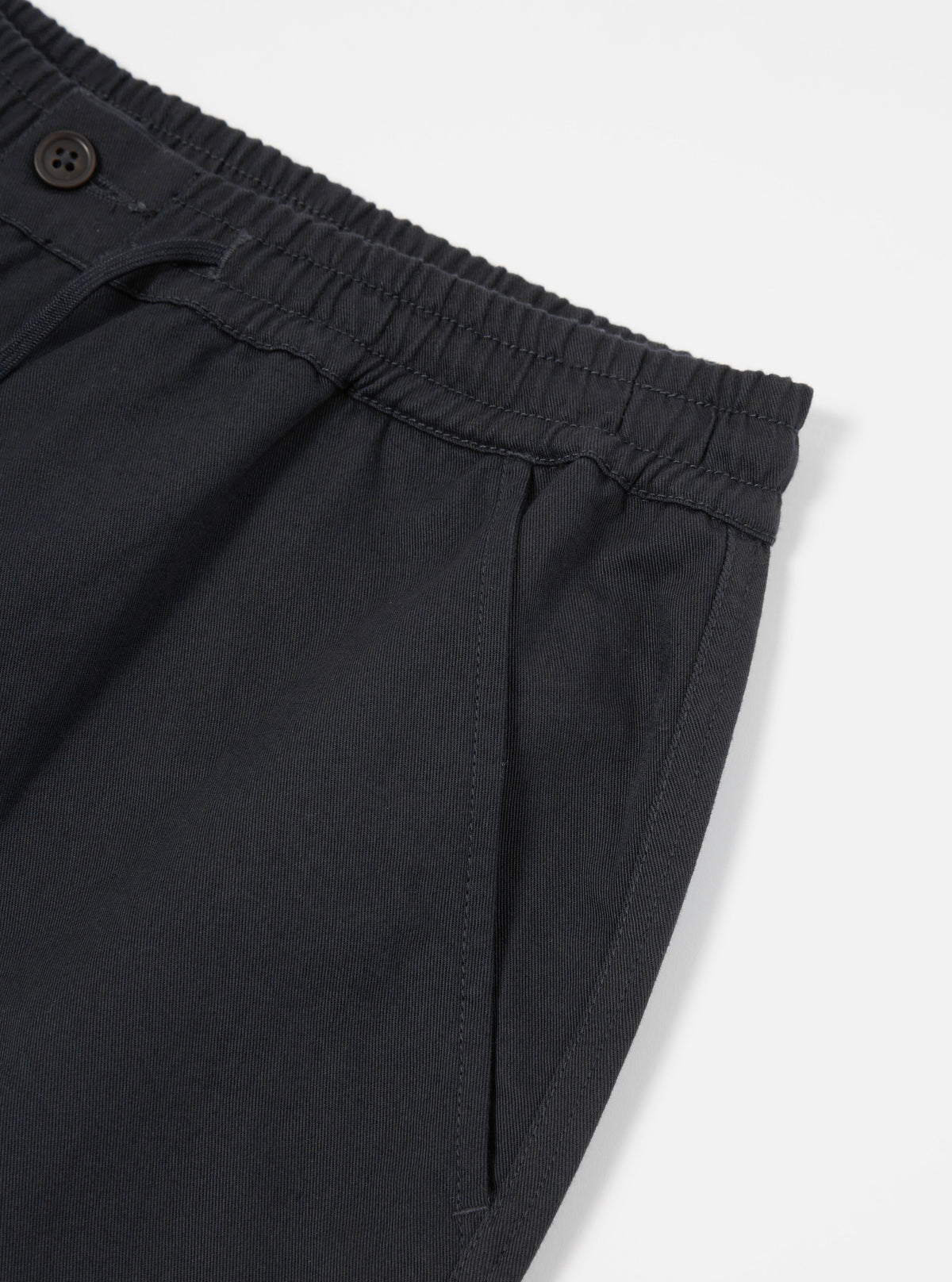Black Twill Hi Water Trouser