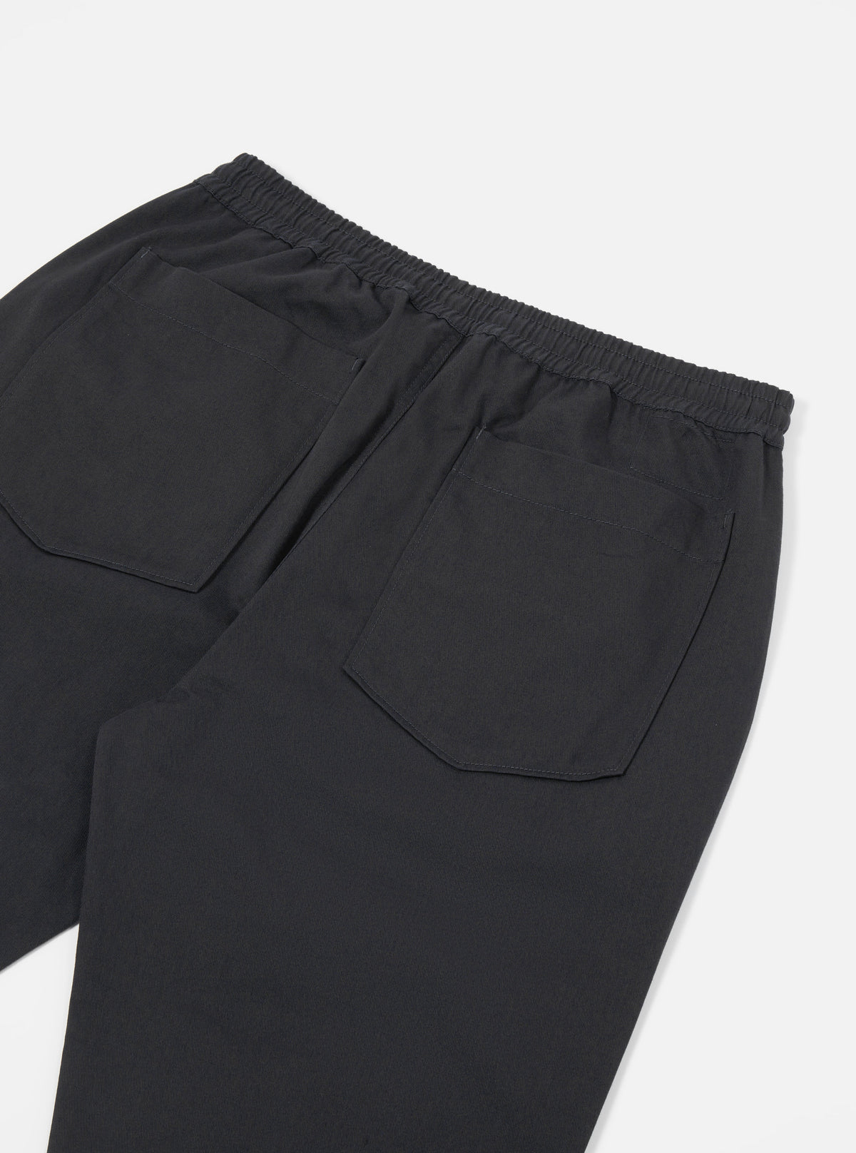 Black Twill Hi Water Trouser
