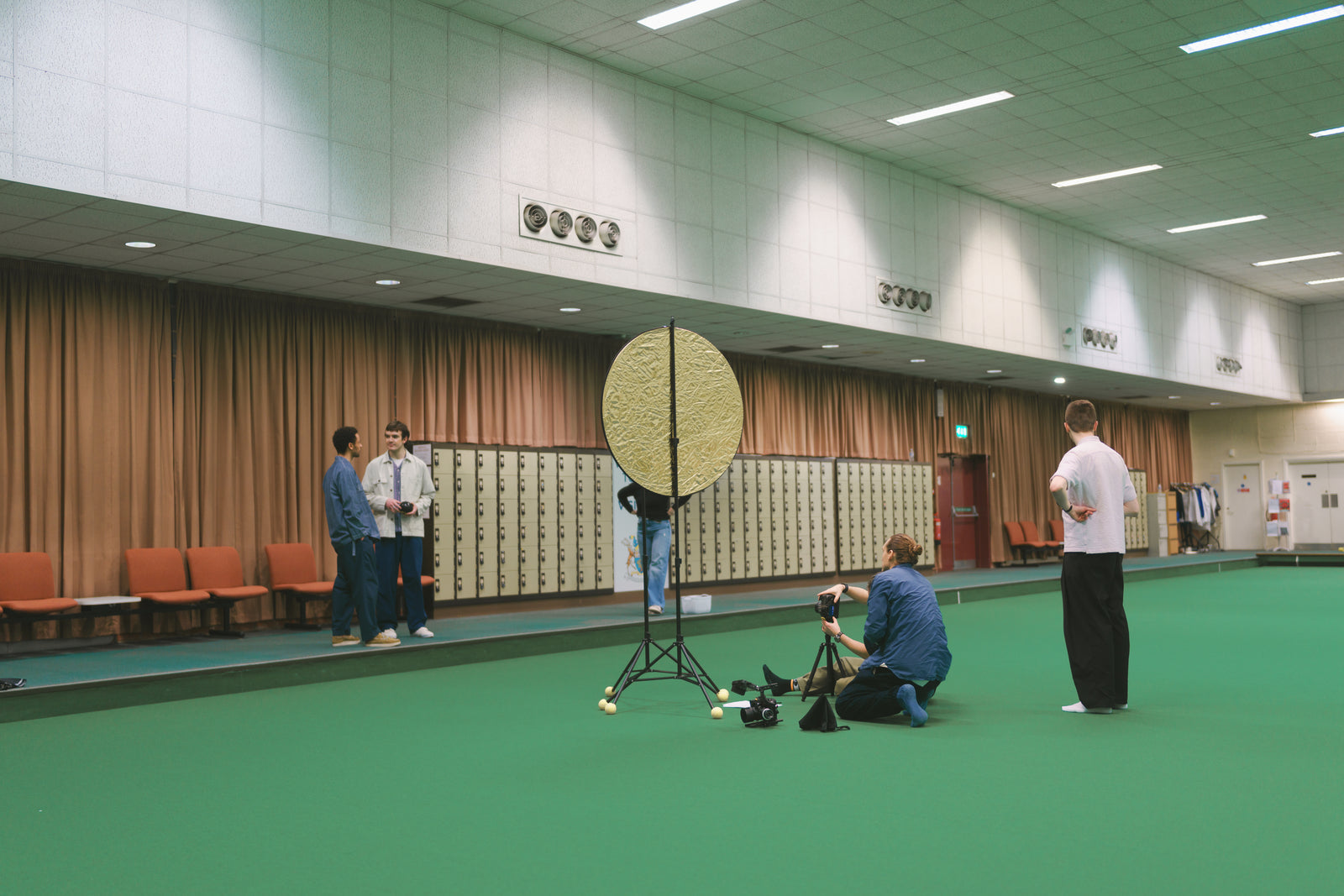 Rolling Wisdom Shoot. Behind-the-Scenes.