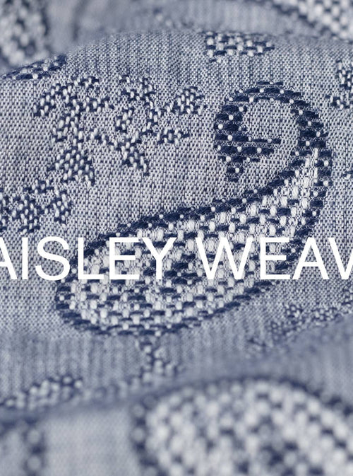 Fabric Feature: Paisley Weave.