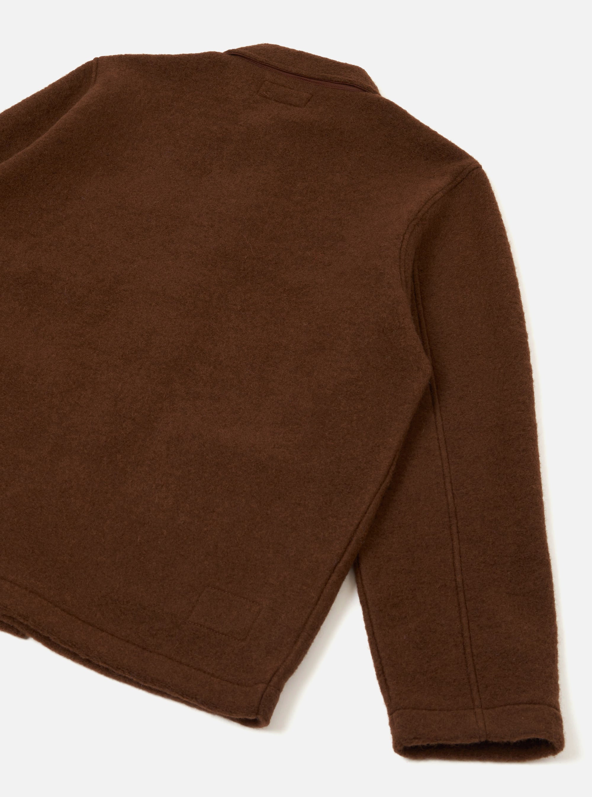 Cacao Wool Fleece Field Jacket