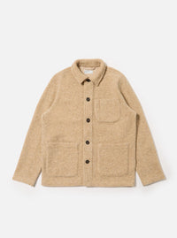 Fawn Wool Fleece Field Jacket