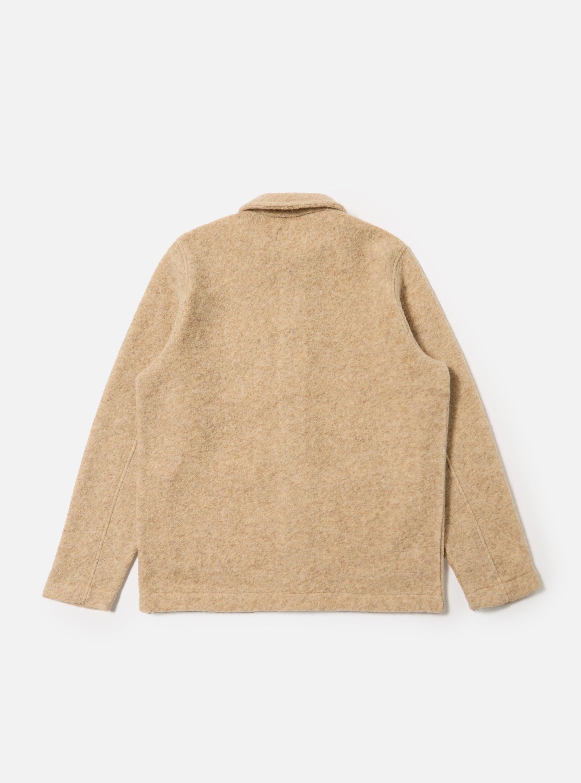 Fawn Wool Fleece Field Jacket
