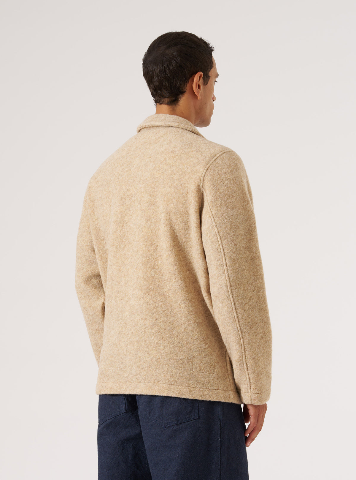 Fawn Wool Fleece Field Jacket