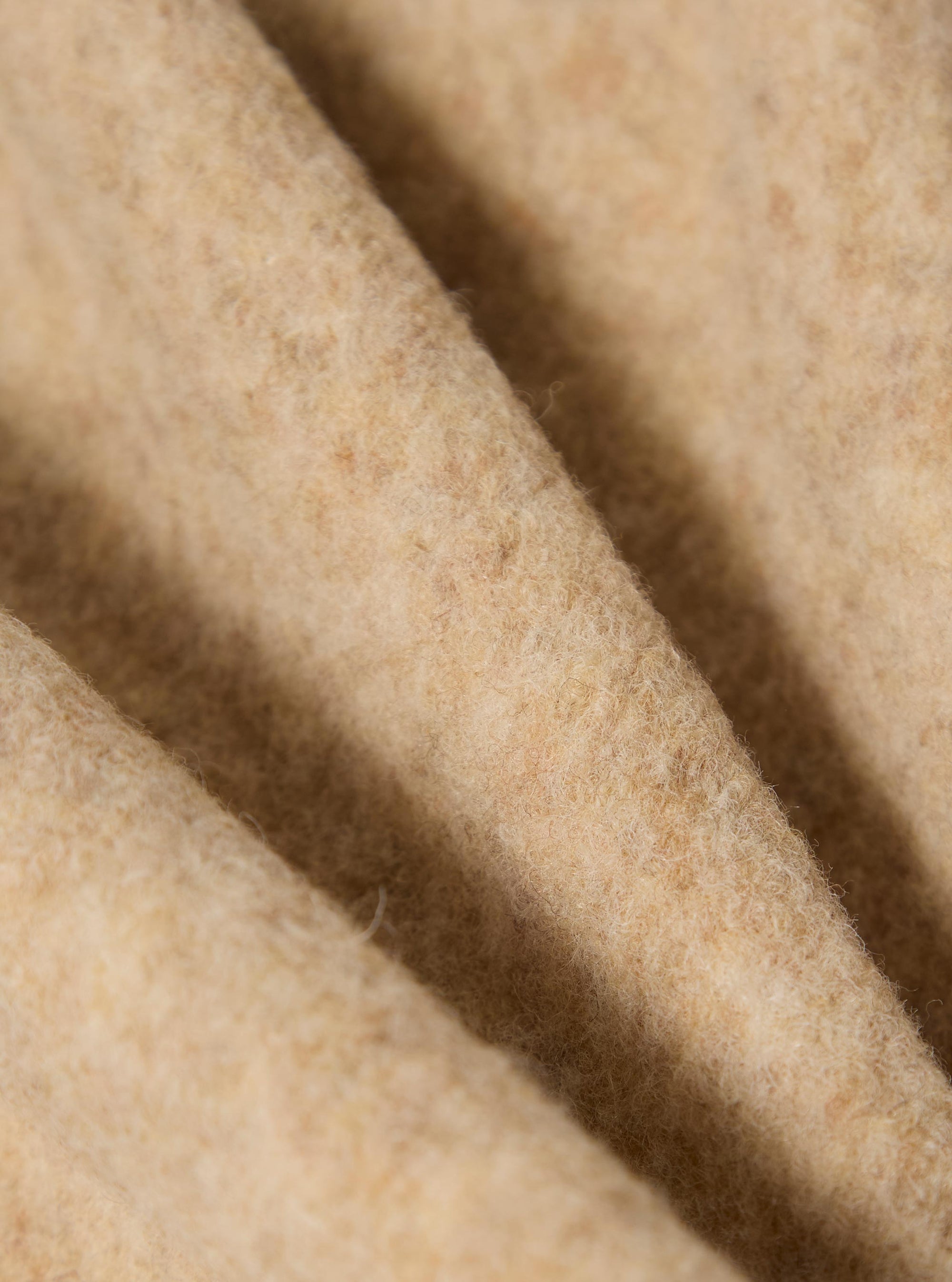 Fawn Wool Fleece Field Jacket