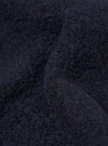 Navy Wool Fleece Field Jacket