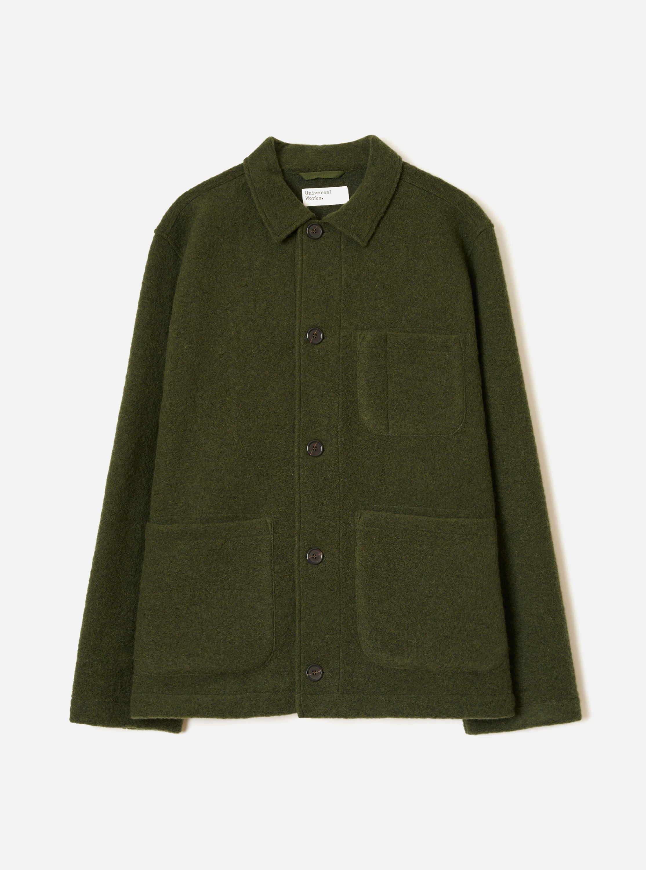 Men's Indigo Wool Fleece Field Jacket – Universal Works