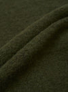 Olive Wool Fleece Field Jacket