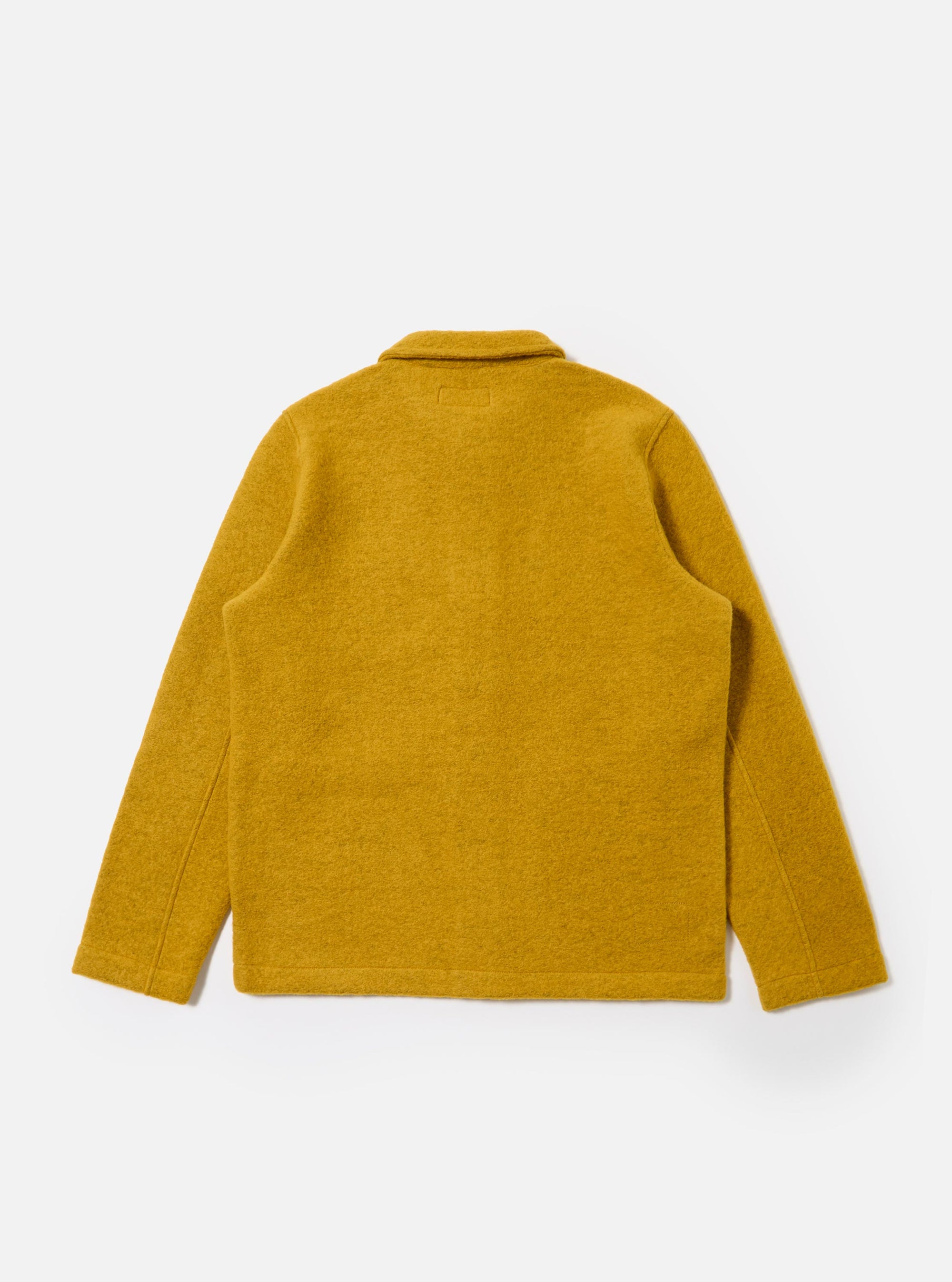 Yellow Wool Fleece Field Jacket
