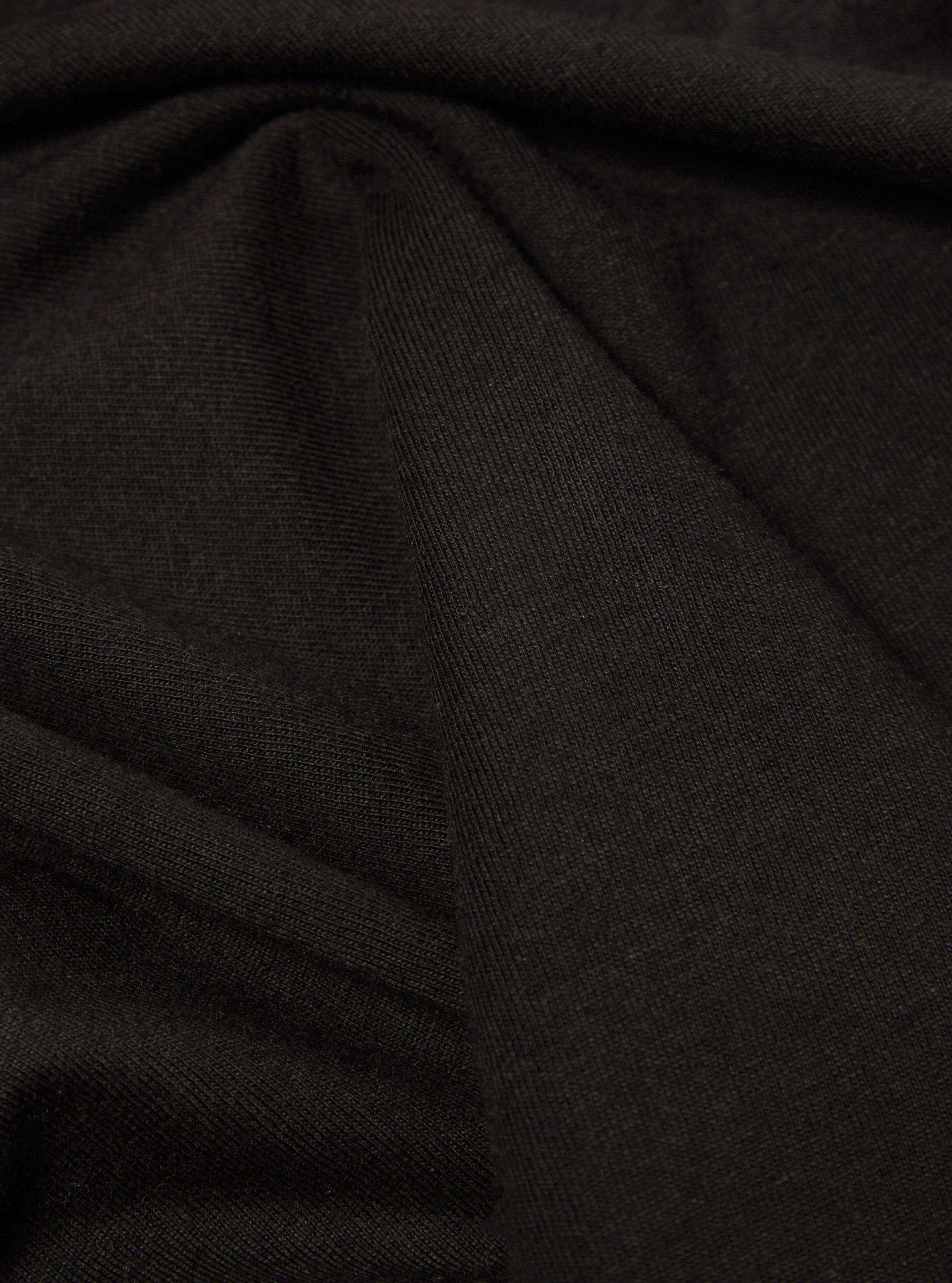 Black Single Jersey Core Tee