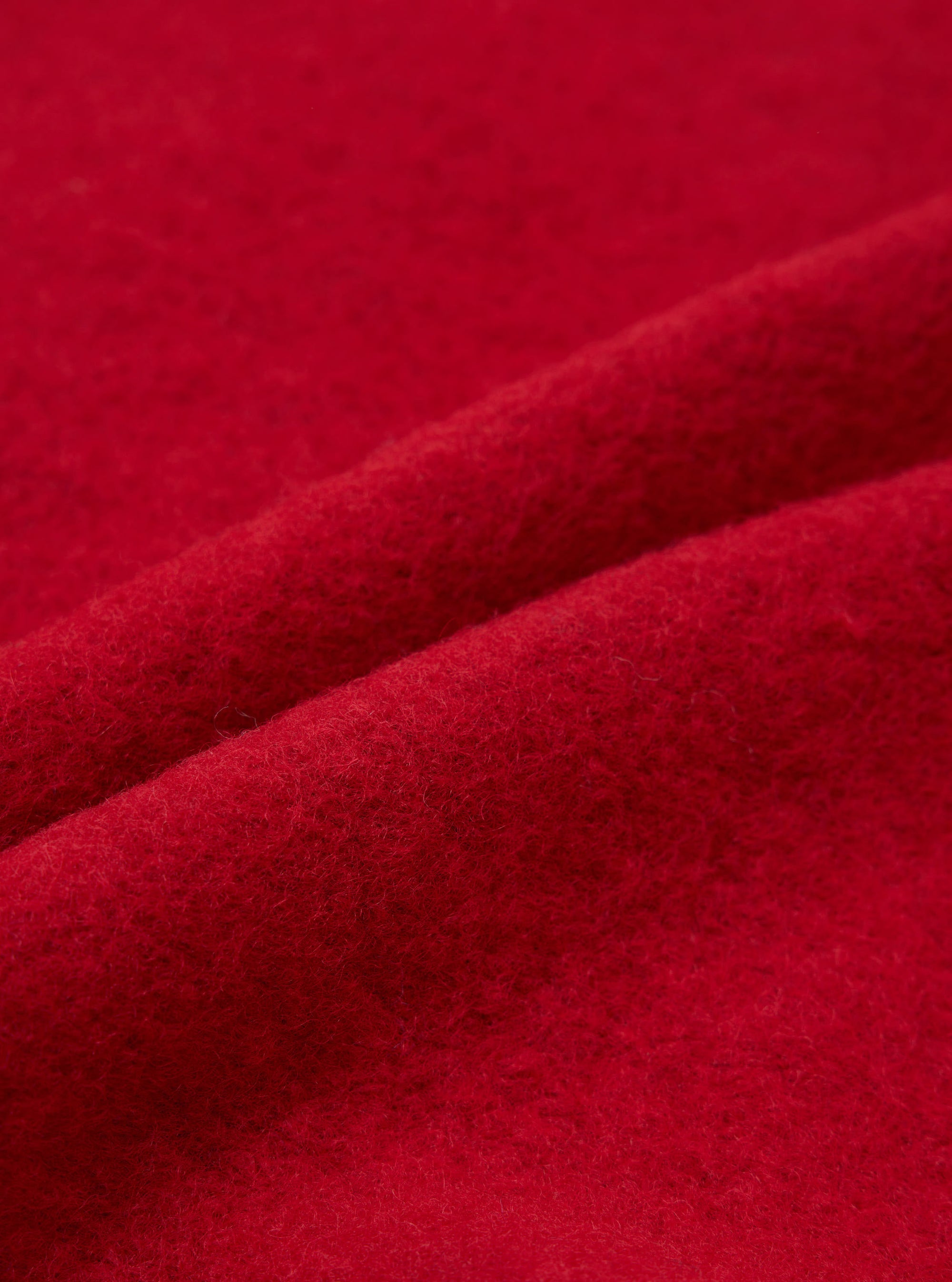 Scarlet Wool Fleece Zip Liner Jacket