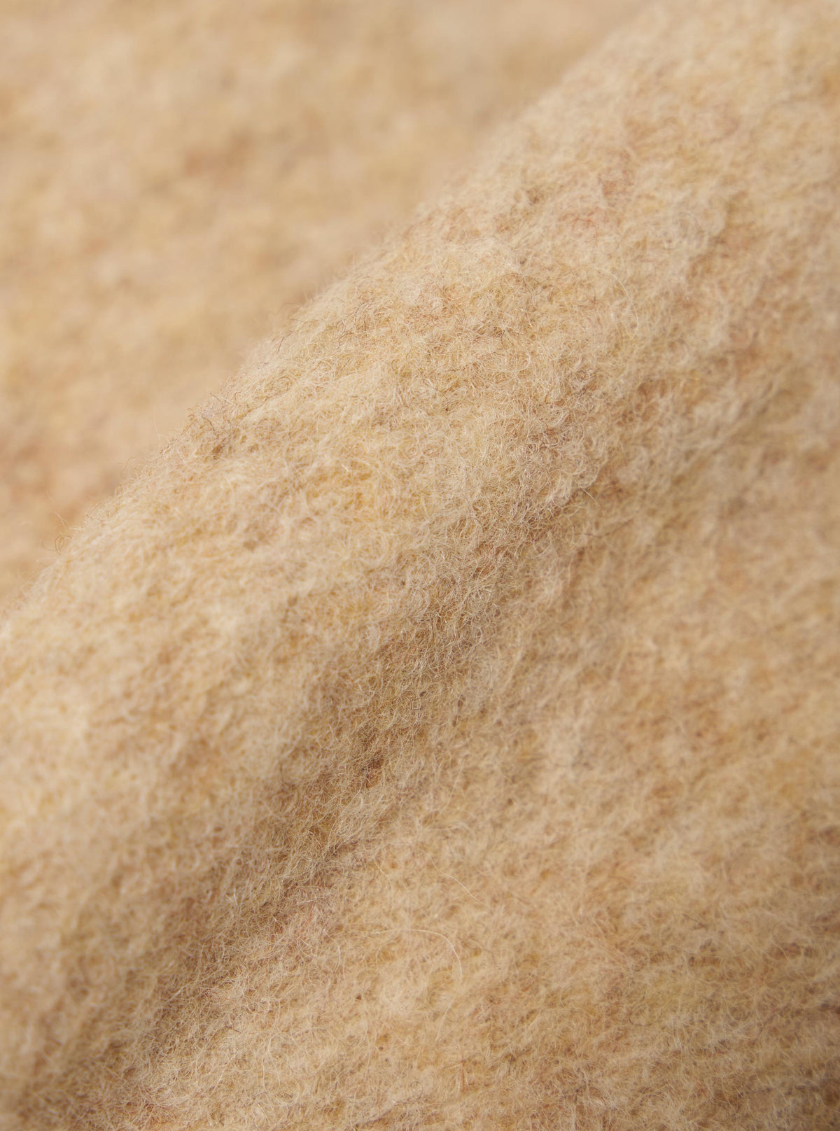 Fawn Wool Fleece Uniform Jacket