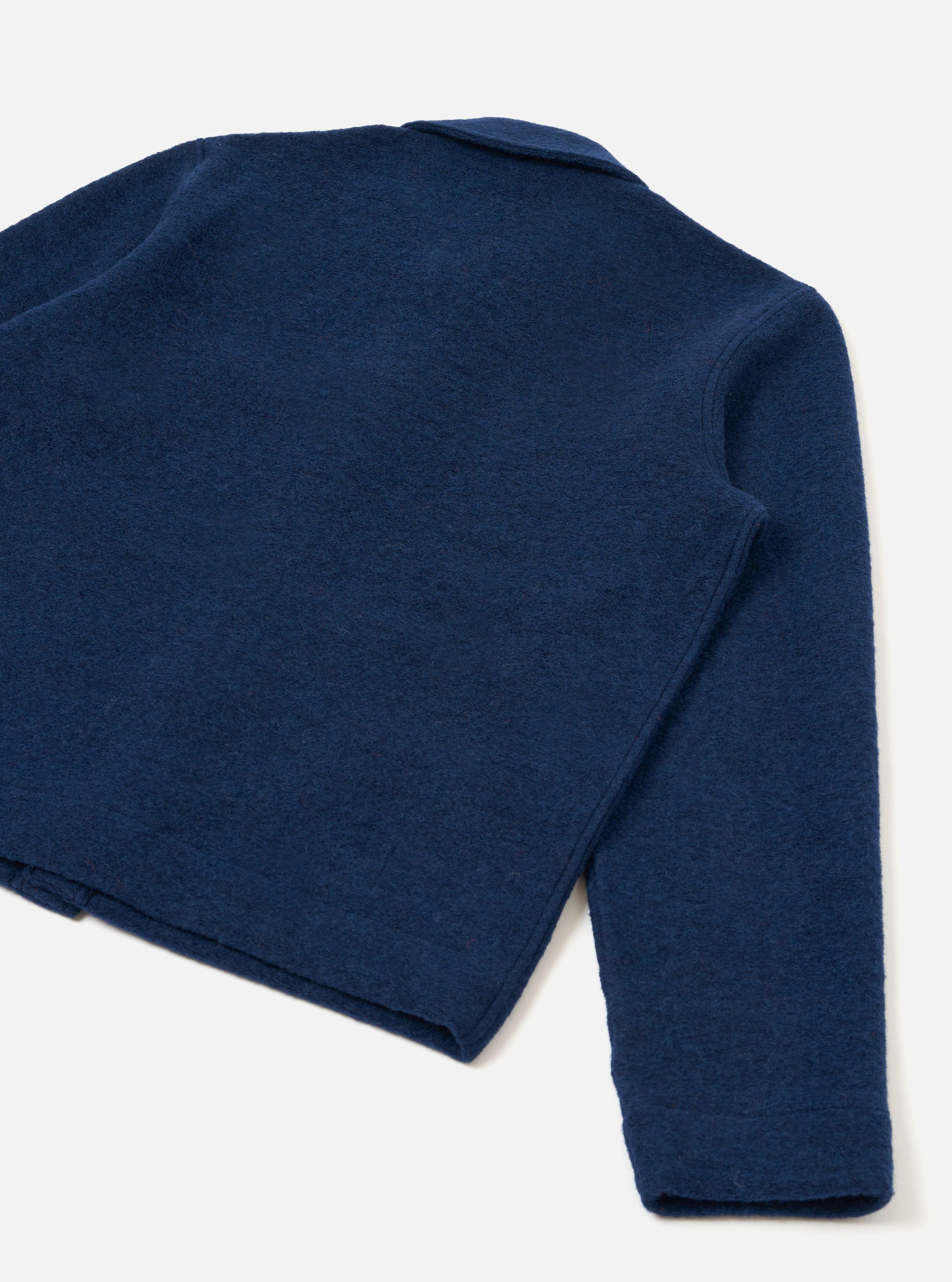 Men's Indigo Wool Fleece Uniform Jacket – Universal Works