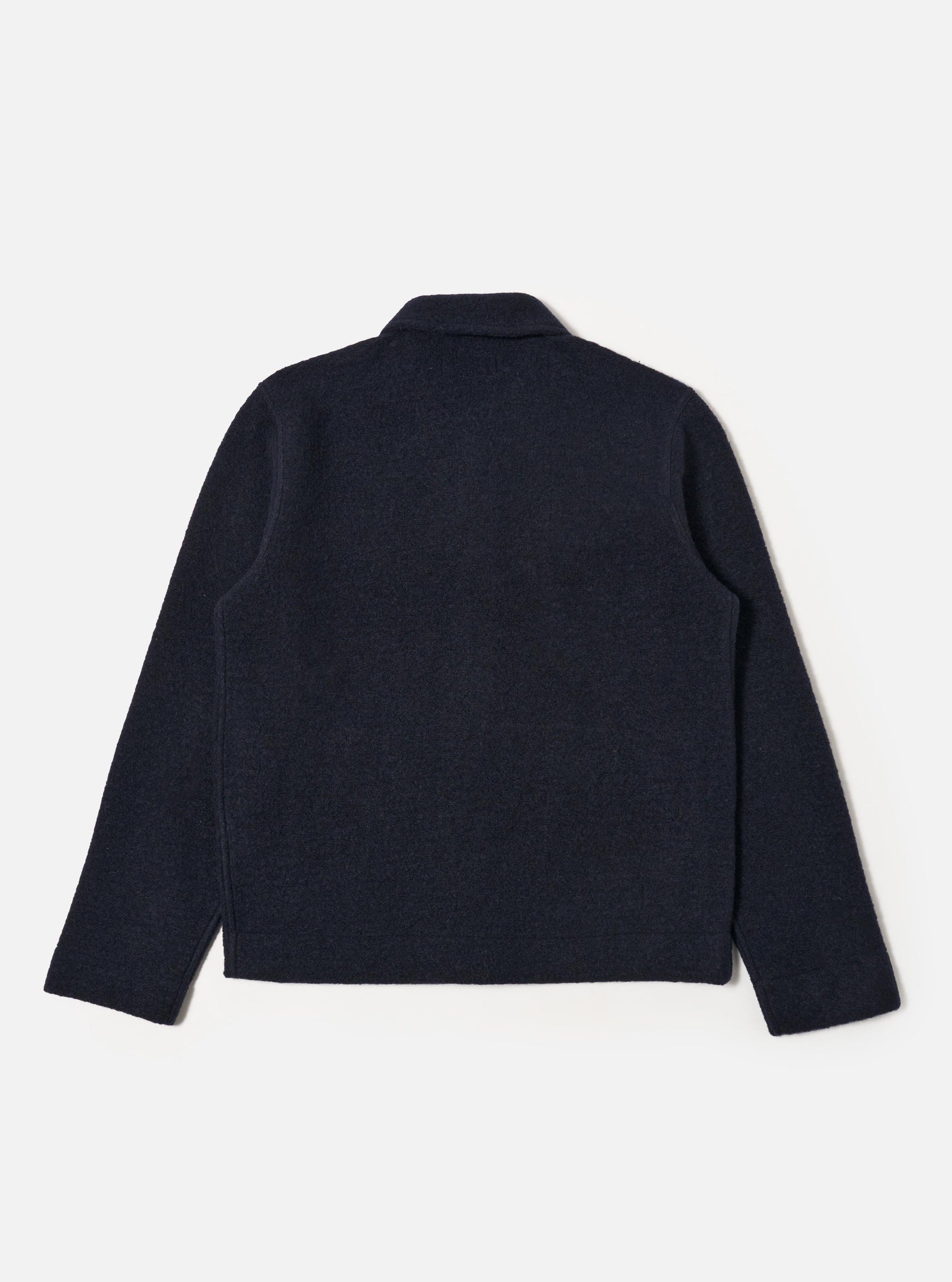 Navy Wool Fleece Uniform Jacket