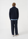 Navy Wool Fleece Uniform Jacket