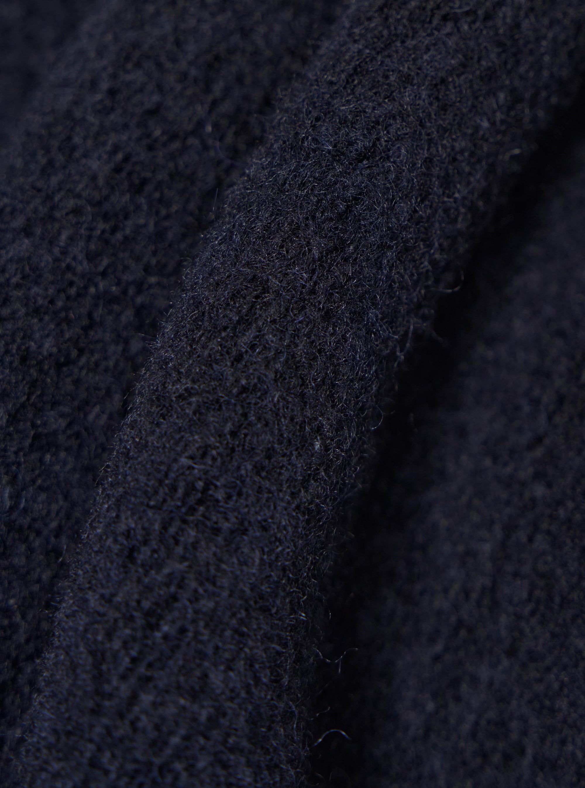 Navy Wool Fleece Uniform Jacket