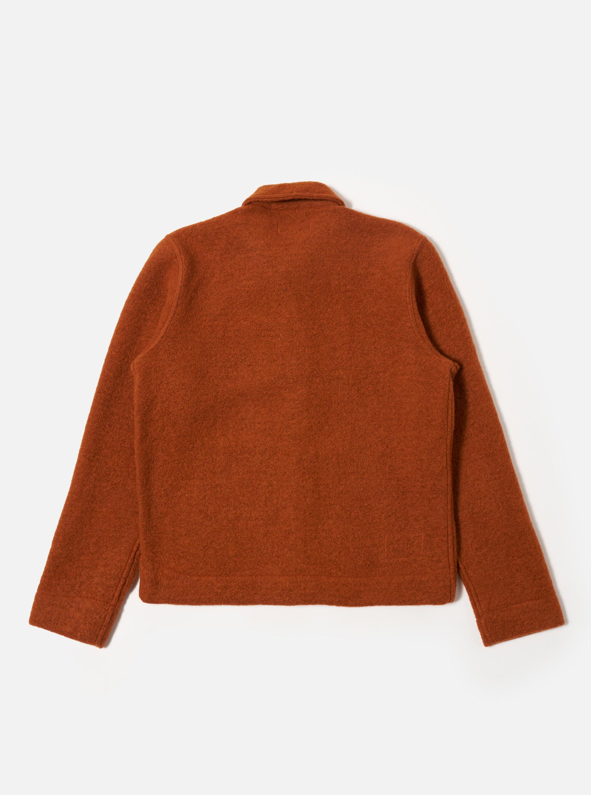 Rust Wool Fleece Uniform Jacket